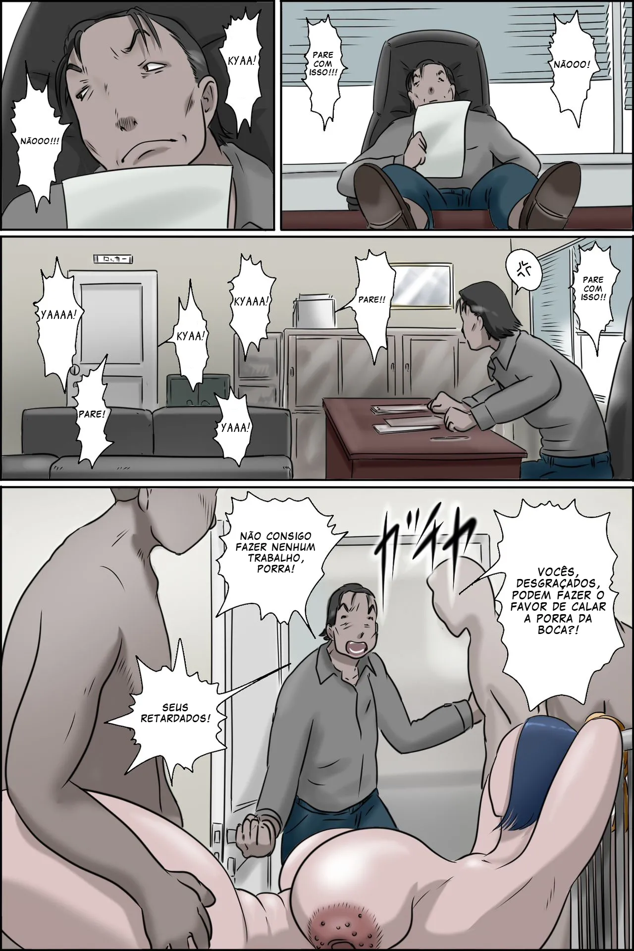 [Zenmai Kourogi] Ochite tokeru [Português PT-BR] [BLACKSUB] 画像番号 15