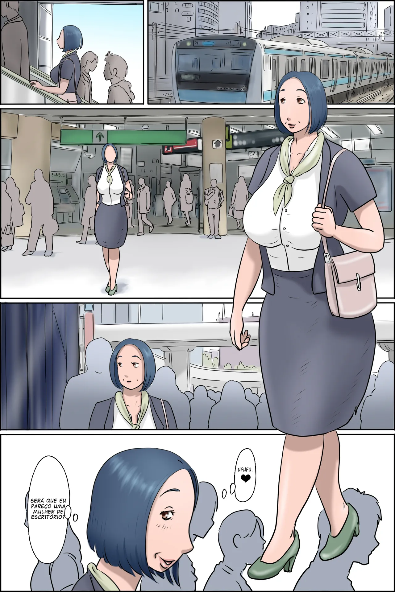 [Zenmai Kourogi] Ochite tokeru 2 [Português PT-BR] [BLACKSUB] изображение № 7