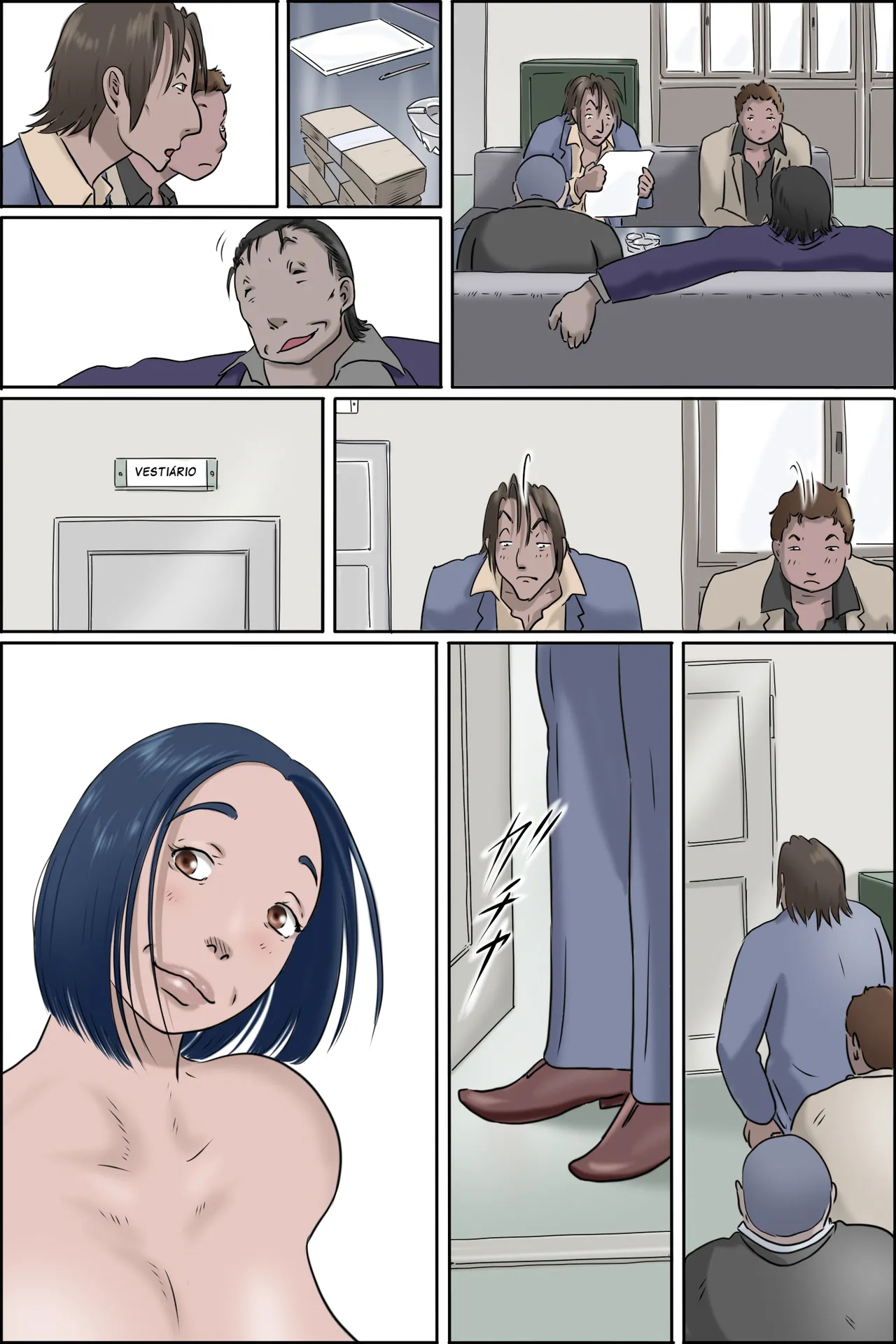 [Zenmai Kourogi] Ochite tokeru 2 [Português PT-BR] [BLACKSUB] изображение № 10