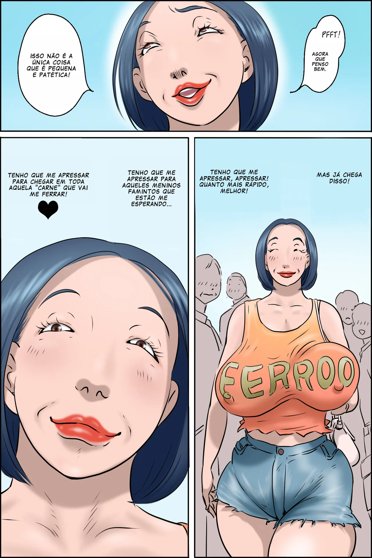 [Zenmai Kourogi] Ochite tokeru 2 [Português PT-BR] [BLACKSUB] изображение № 32