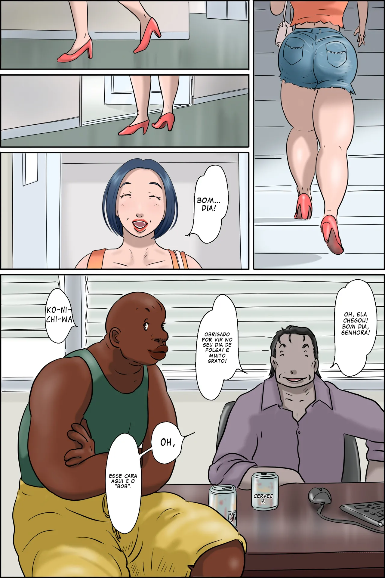 [Zenmai Kourogi] Ochite tokeru 2 [Português PT-BR] [BLACKSUB] изображение № 33