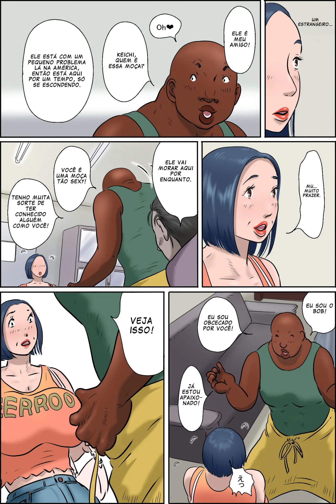 [Zenmai Kourogi] Ochite tokeru 2 [Português PT-BR] [BLACKSUB] изображение № 34