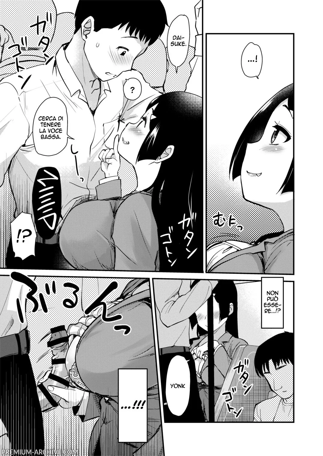 [Shin Hijiridou Honpo (Hijiri Tsukasa)] Atarashiku Dekita Mama ga Ero Sugiru Nichijou. | Vita Quotidiana con La Mamma Sexy [Italian] [Digital] Bildnummer 9