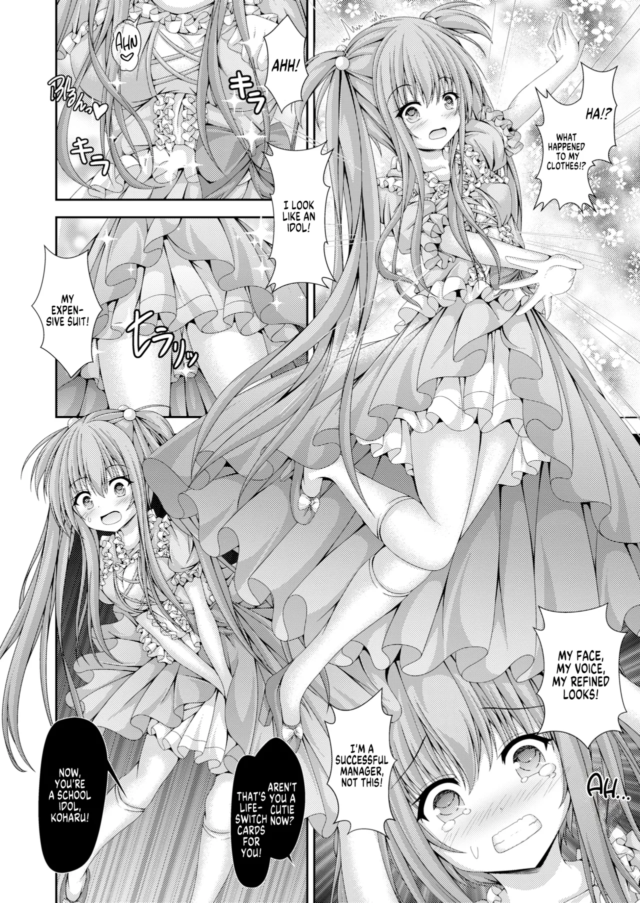 [Happy Present (Kouduki Miyabi)] Jinsei Tenkan Card ~Kyou kara Anata wa Onnanoko~ | Life-Switching Card game ~You're a Girl Now~ [English] [GTF] [Digital] image number 5