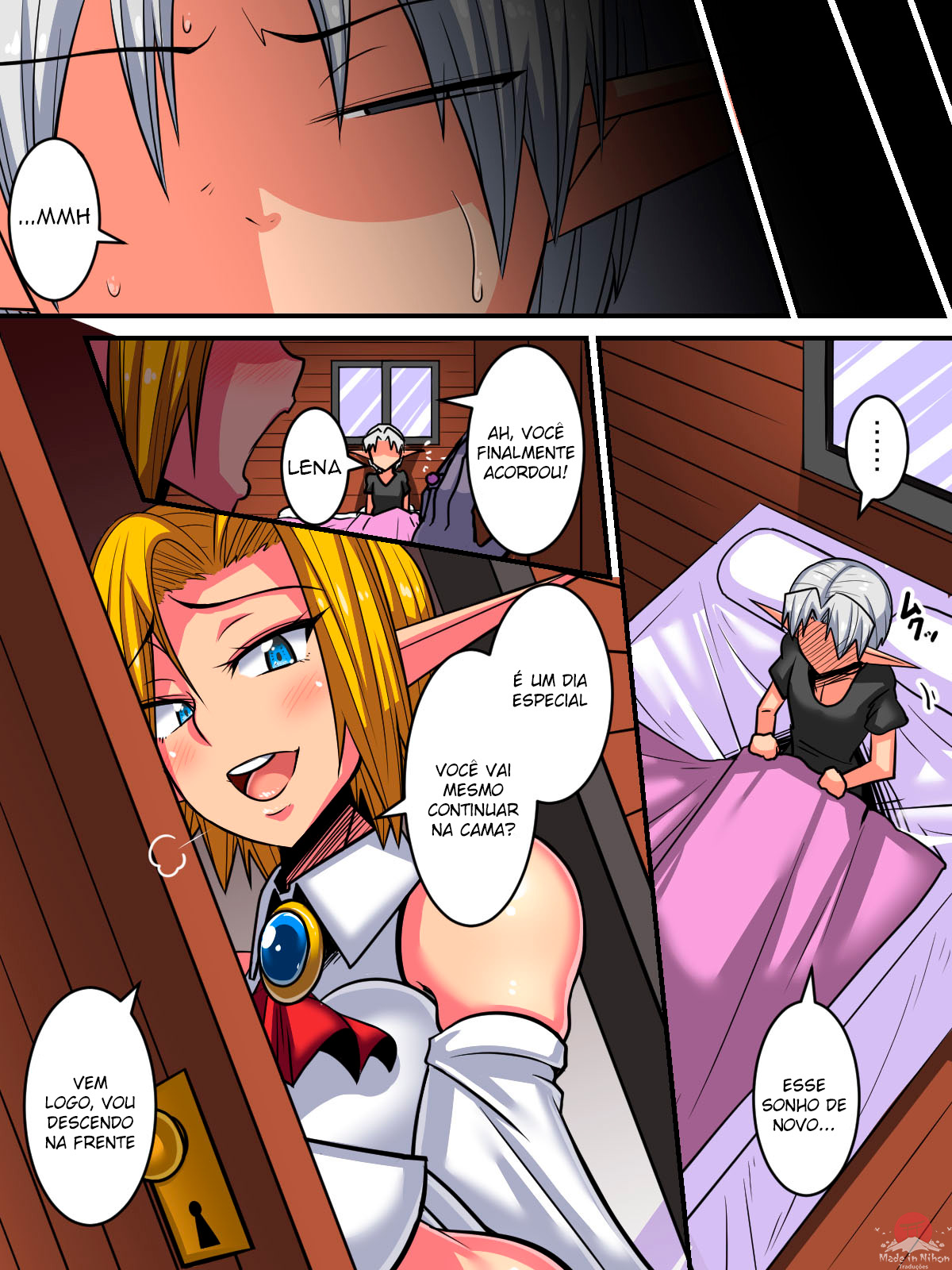 [Haneinu] Elf Oyako to Pakopako Ibunka Kouryuu! ~Oyako Haramase Hen~ | A Sexual Culture Exchange With An Elf Mom And Daughter ~Impregnating Mother And Daughter Edition~ [pt-BR] {Bakai.org} 图片编号 53