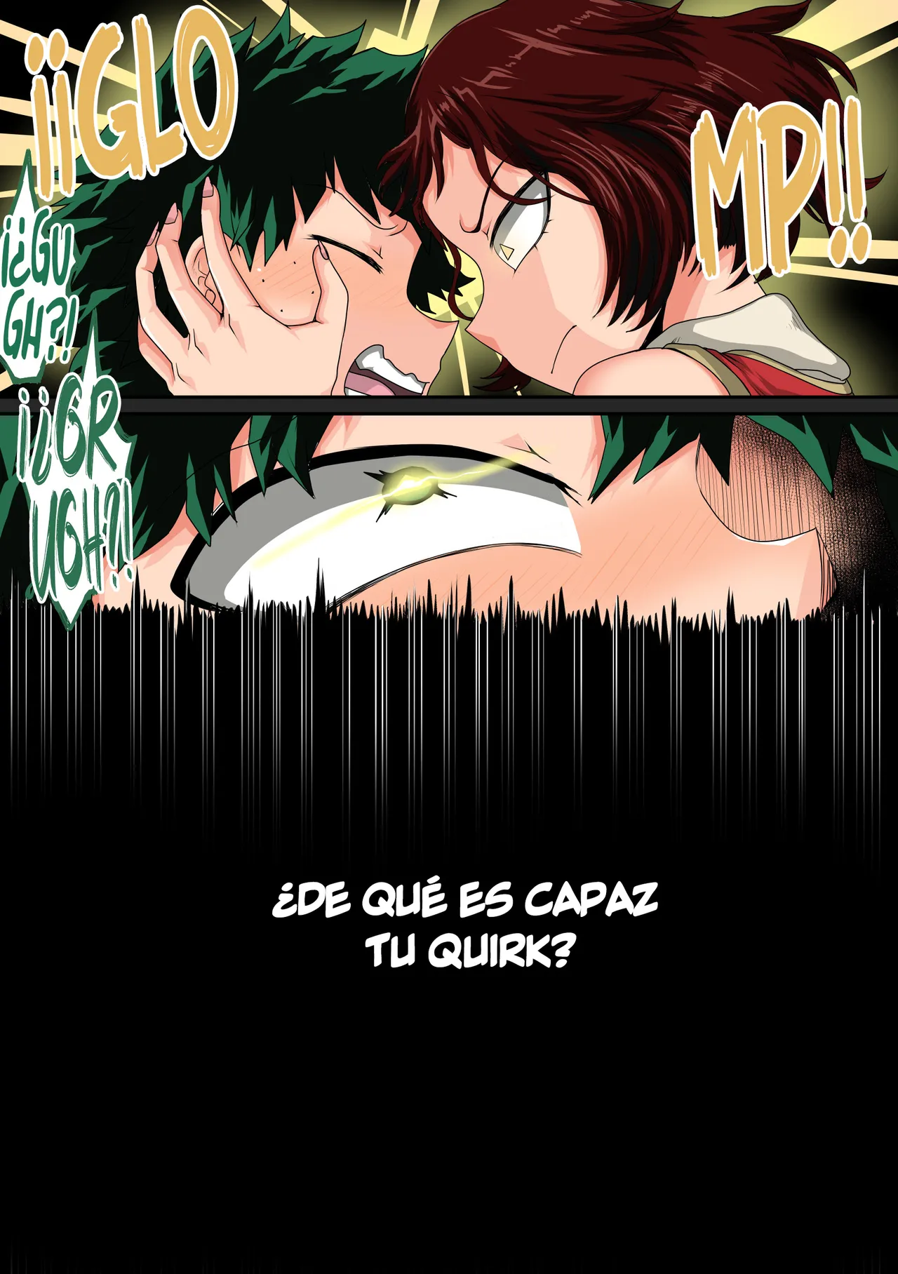 [Juicebox Koujou (Juna Juna Juice)] My Harem Academia Chapter 8 Part 3 Breaking into a broken heart [Spanish] [NTINFS] изображение № 8
