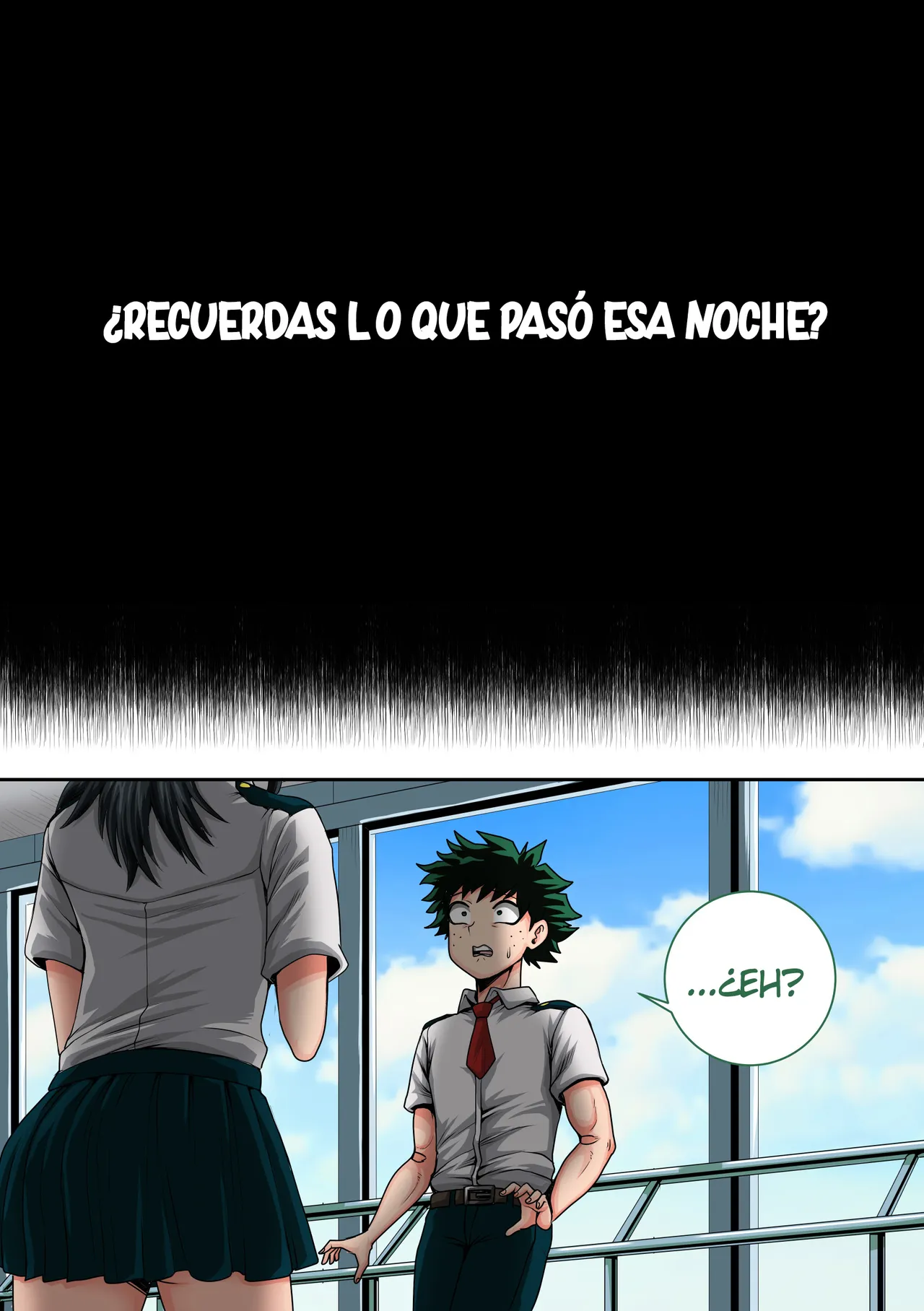 [Juicebox Koujou (Juna Juna Juice)] My Harem Academia Chapter 8 Part 3 Breaking into a broken heart [Spanish] [NTINFS] изображение № 119