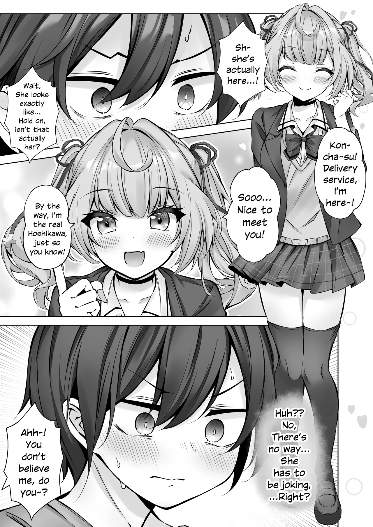 [Dark Chocolat (Sakura Shizuku)] Deriheru Yondara Hochi ga Kita! | I Called an Escort Service And Hoshikawa Showed Up (Hoshikawa Sara) [English] [White Witch] [Digital] 이미지 번호 6