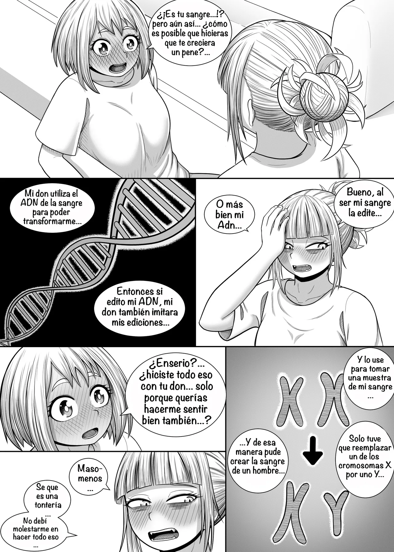 [Hentia-chan] Watashi no Sekaiichi ︱ My cutest (Boku no Hero Academia) [Spanish] [Amaterasu] Bildnummer 42