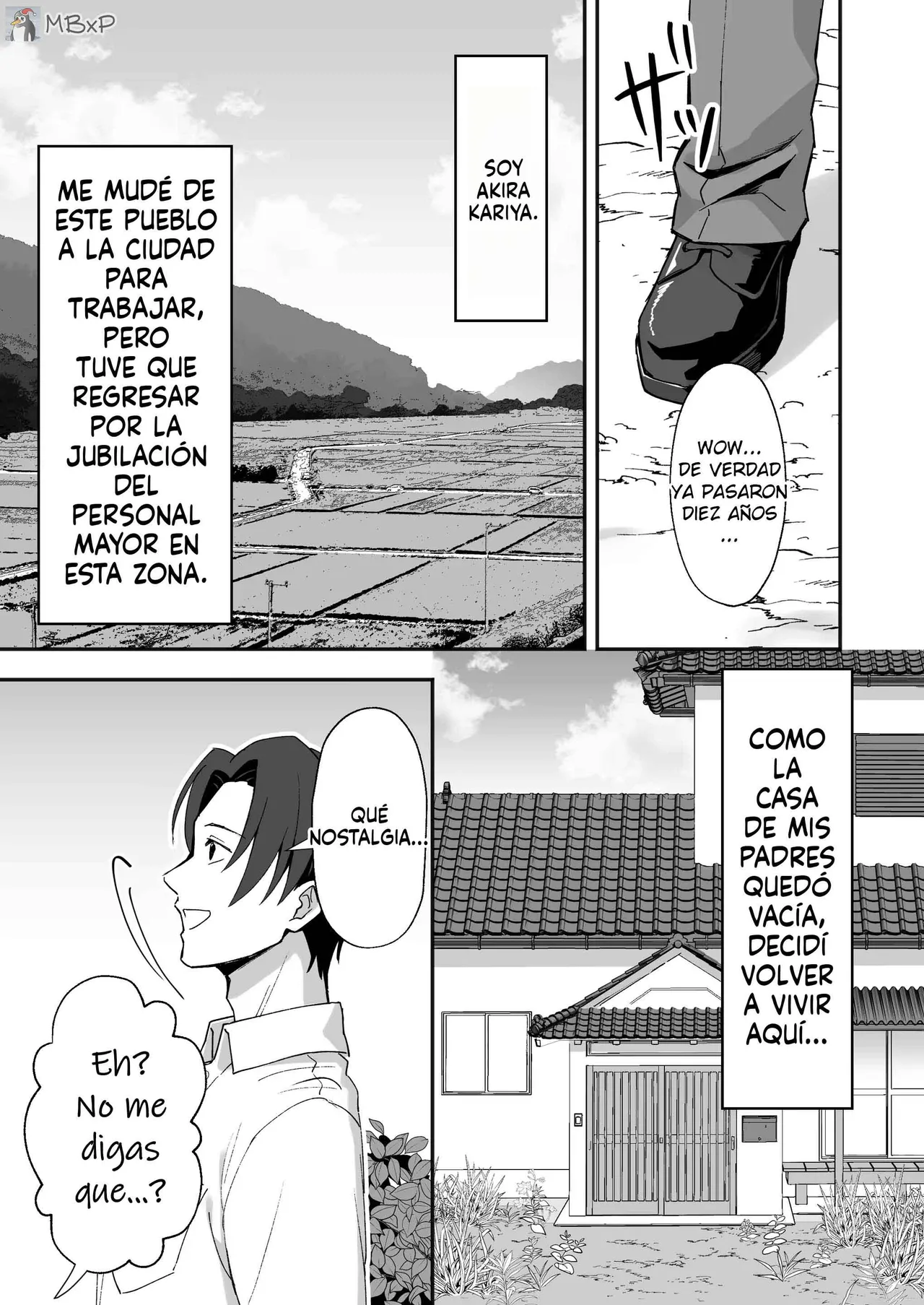 [Agumeru] Inakamura no Seikatsu ~Seichou shita Osananajimi ga Yobai ni Kita node Nakadashi Sex shita Hanashi~｜La vida en un pueblo rural [MebanearonxPendejo] Bildnummer 2