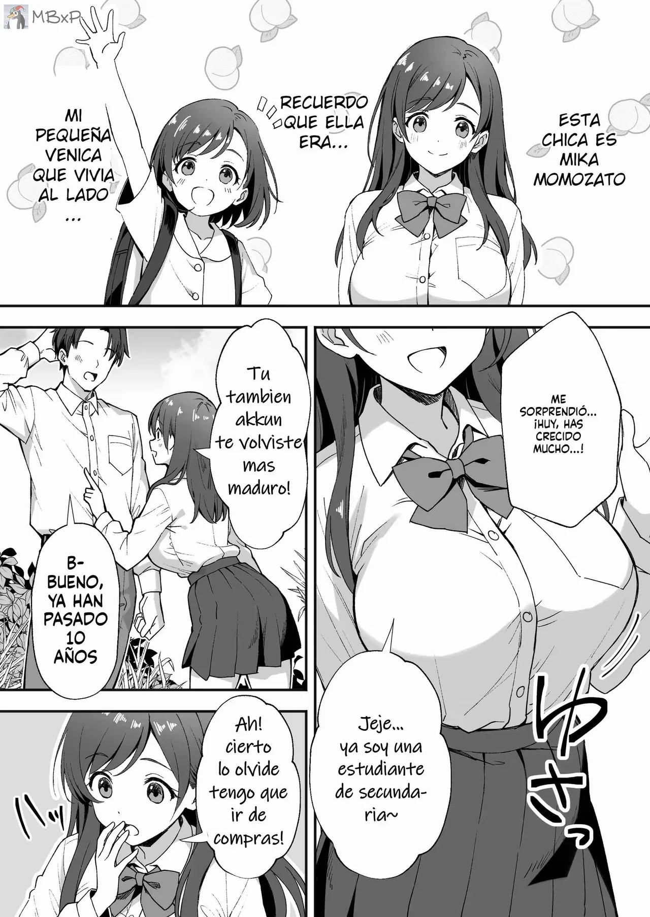 [Agumeru] Inakamura no Seikatsu ~Seichou shita Osananajimi ga Yobai ni Kita node Nakadashi Sex shita Hanashi~｜La vida en un pueblo rural [MebanearonxPendejo] Bildnummer 4