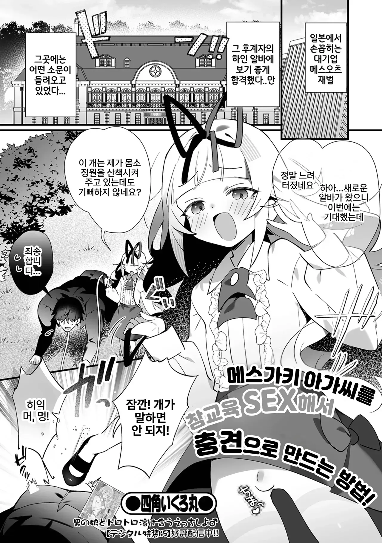 [marui shiro] 메스가키 아가씨를 참교육SEX해서 충견으로 만드는 방법! numero di immagine  2