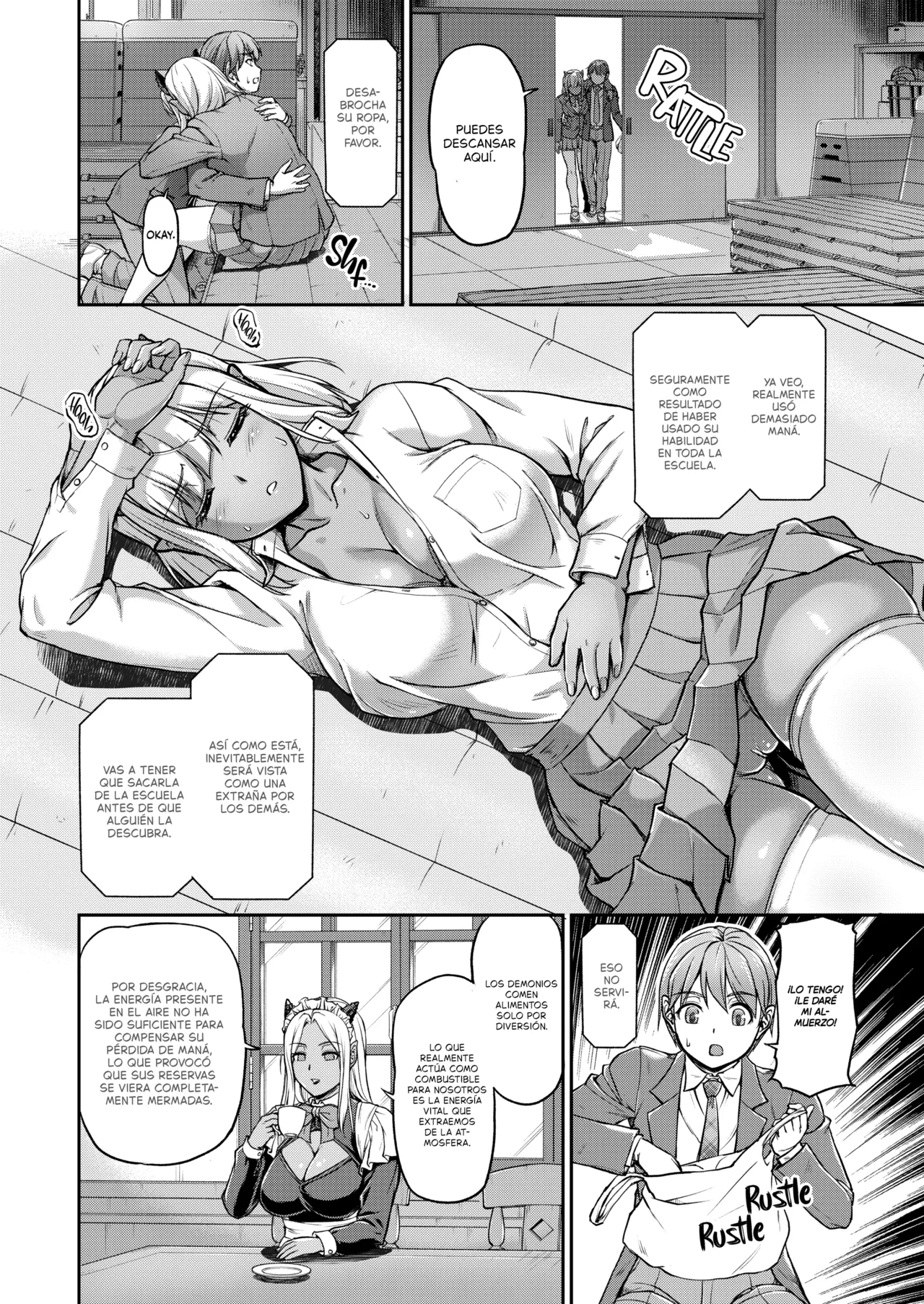 Youjokan no Nichijou ch 4-5 [Spanish] {Full Moon} [Decensored] [Digital] 30eme image