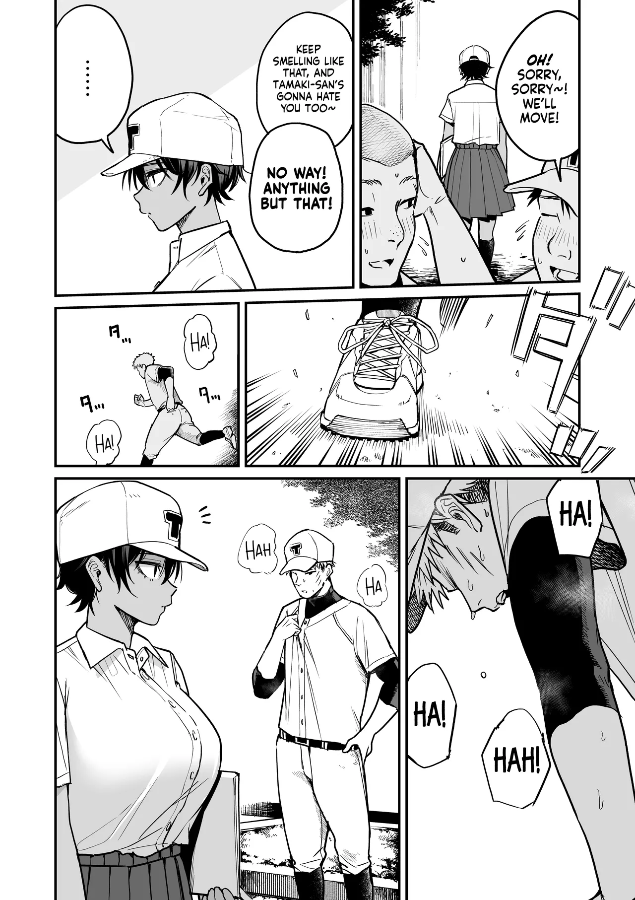 [Kitano Onsen] Kasshoku Buaisou Yakyuu-bu Manager no Yowami Nigitta | I Found the Grumpy, Brown-Skinned Baseball Manager's Weakness [English] [NudeSalad] 图片编号 53