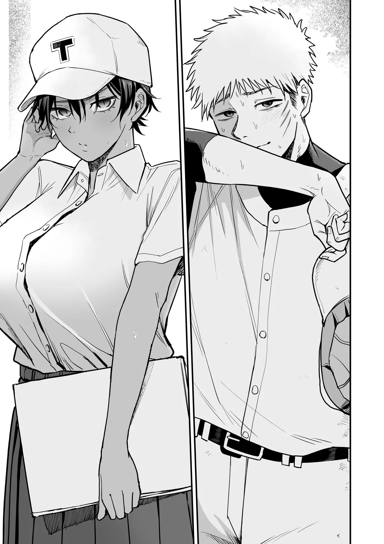 [Kitano Onsen] Kasshoku Buaisou Yakyuu-bu Manager no Yowami Nigitta | I Found the Grumpy, Brown-Skinned Baseball Manager's Weakness [English] [NudeSalad] 图片编号 54