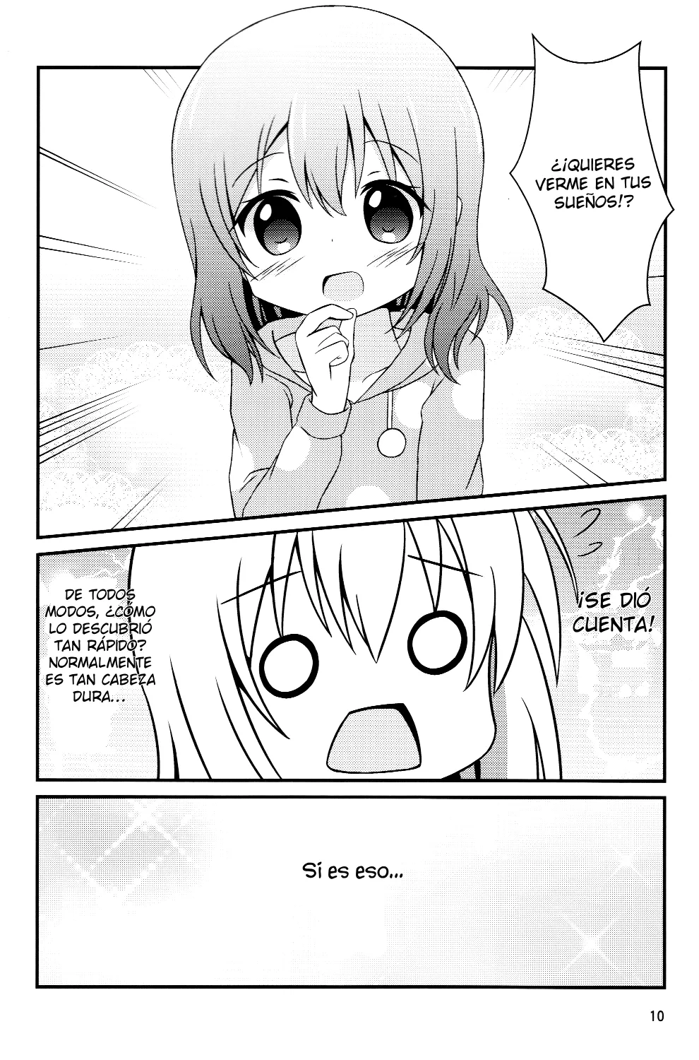 (C91) [sakura palette (Siou Say)] Yume demo Issho! | ¡Juntas hasta en los sueños! (Gochuumon wa Usagi desu ka?) [Spanish] [Data Scanlation] imagen número 9