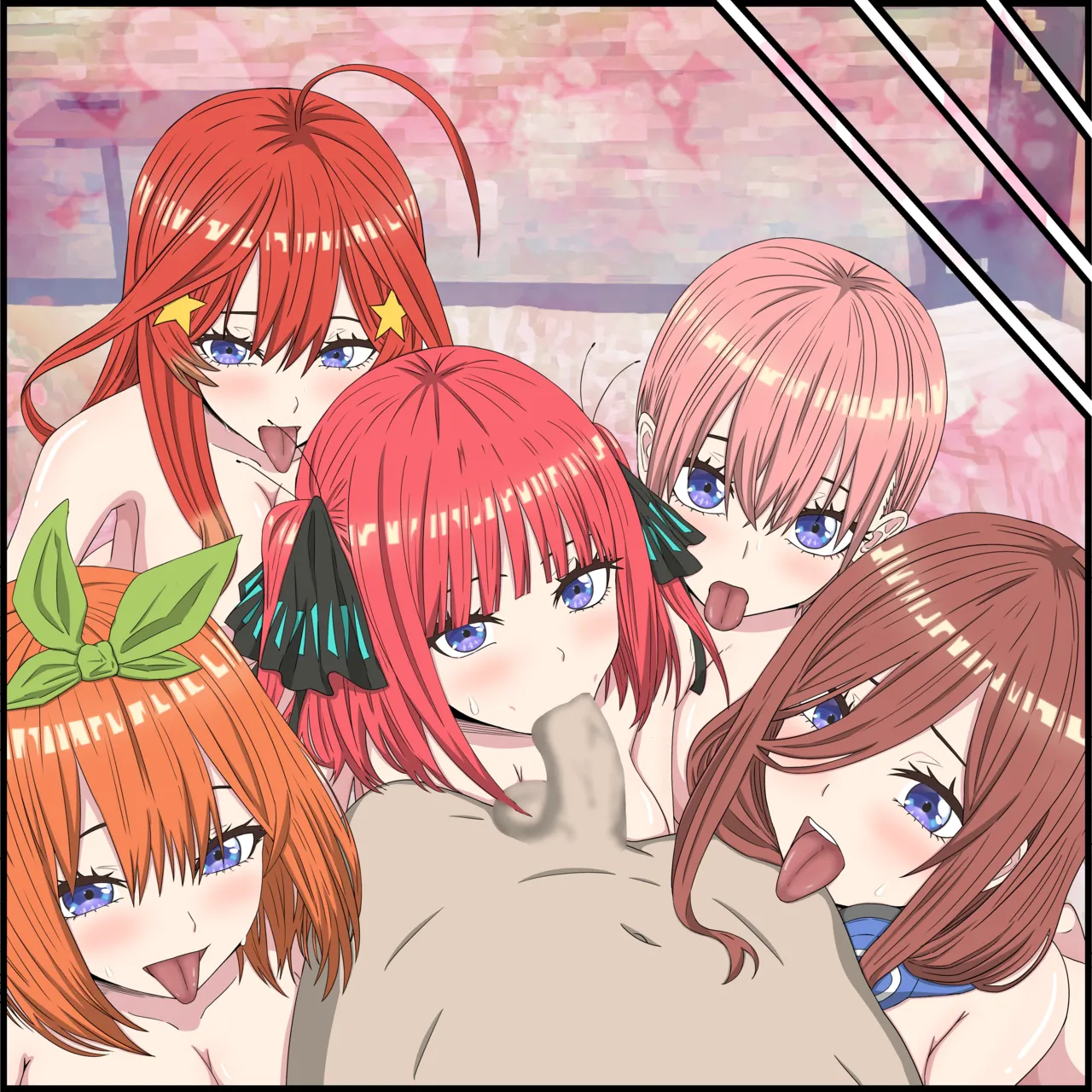 [Banana Style] Anime Chara to Sex Dekiru Appli 20, Harem Hen (Gotoubun no Hanayome) 이미지 번호 32
