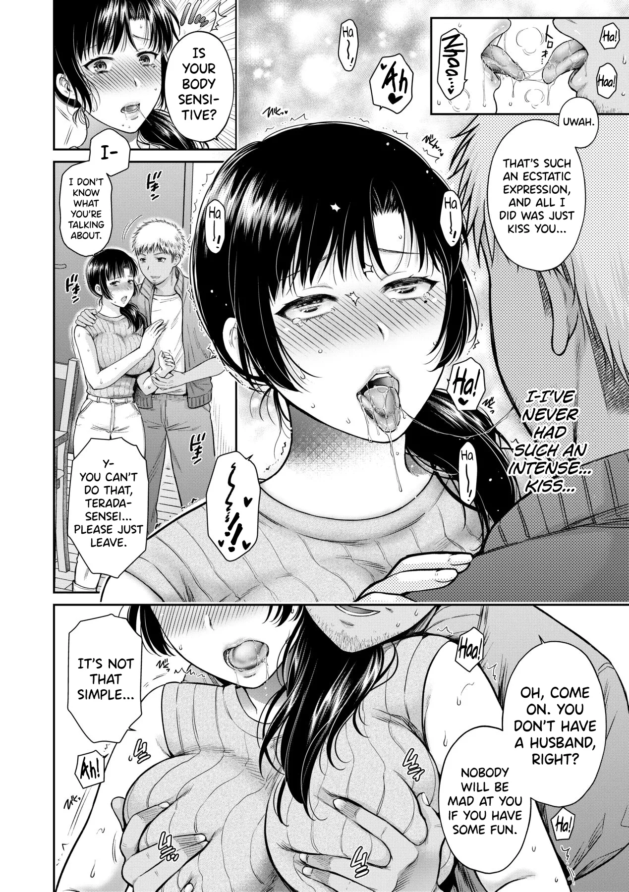 [Harusawa] Henyou Suru Oyako Etsuraku ni Mezameru Karada, Yokubou ni Ochiru Kokoro Ch.1-5 [English] [biribiri] [Uncensored] [Digital] numero di immagine  45