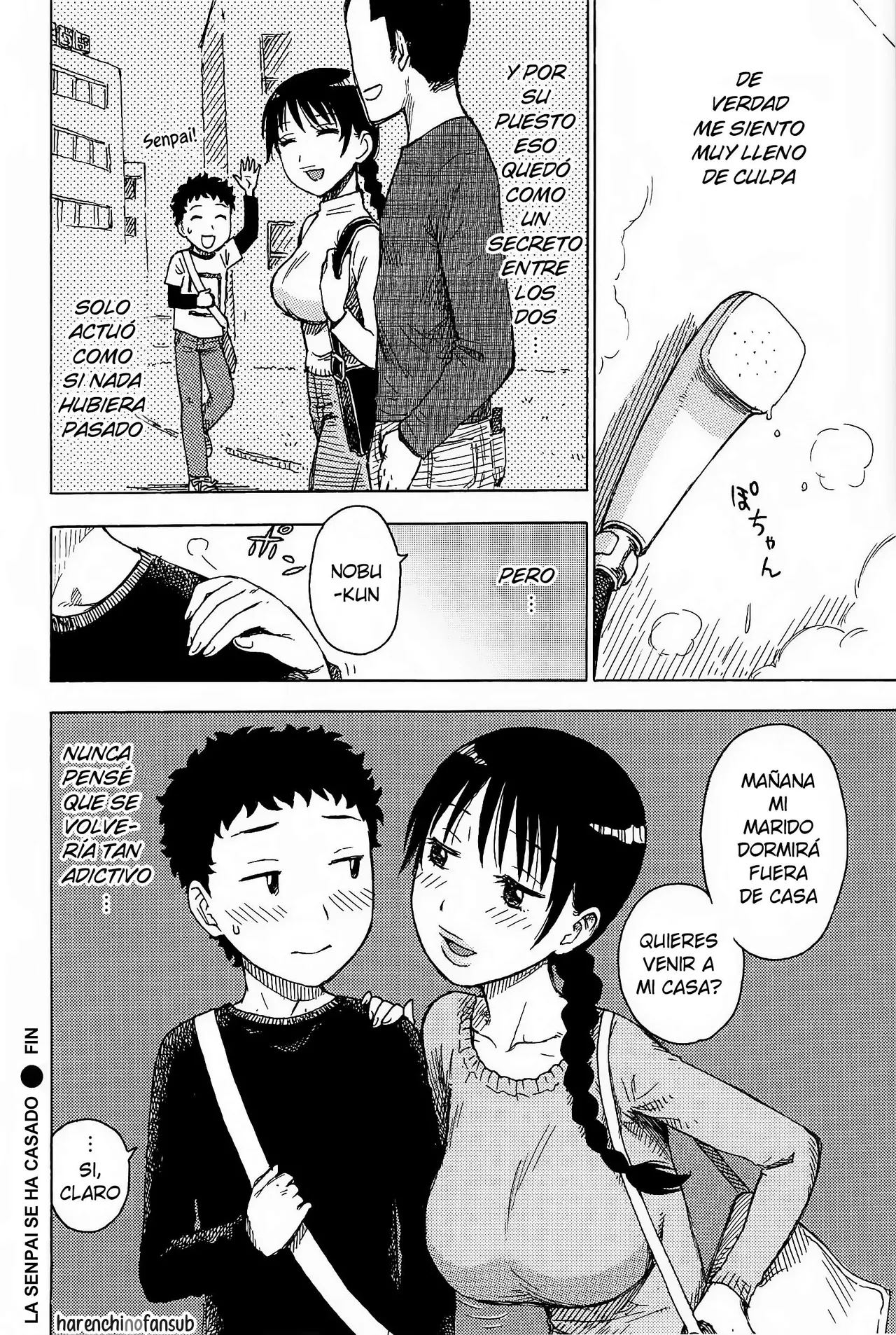 [Karma Tatsurou] Senpai ha Hitozuma | La Senpai se ha casado (In Mama)  [Spanish] [Harenchi no Fansub] 图片编号 16