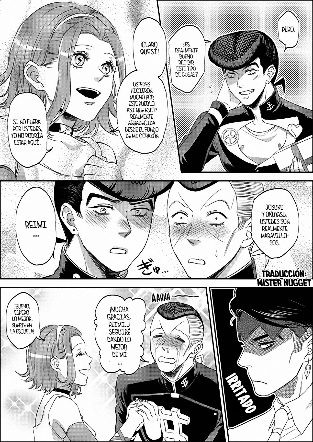 [Leisure*Cafe (Rin*)] Sweet Chocolate (Jojo's Bizarre Adventure) [Spanish] [Mister Nugget] [Decensored] image number 5