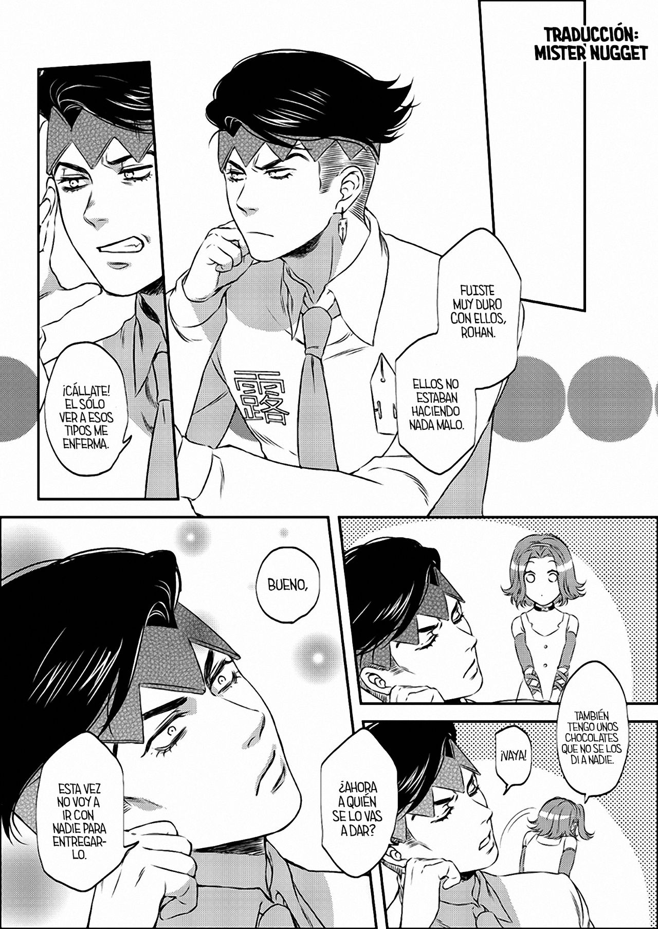 [Leisure*Cafe (Rin*)] Sweet Chocolate (Jojo's Bizarre Adventure) [Spanish] [Mister Nugget] [Decensored] image number 7
