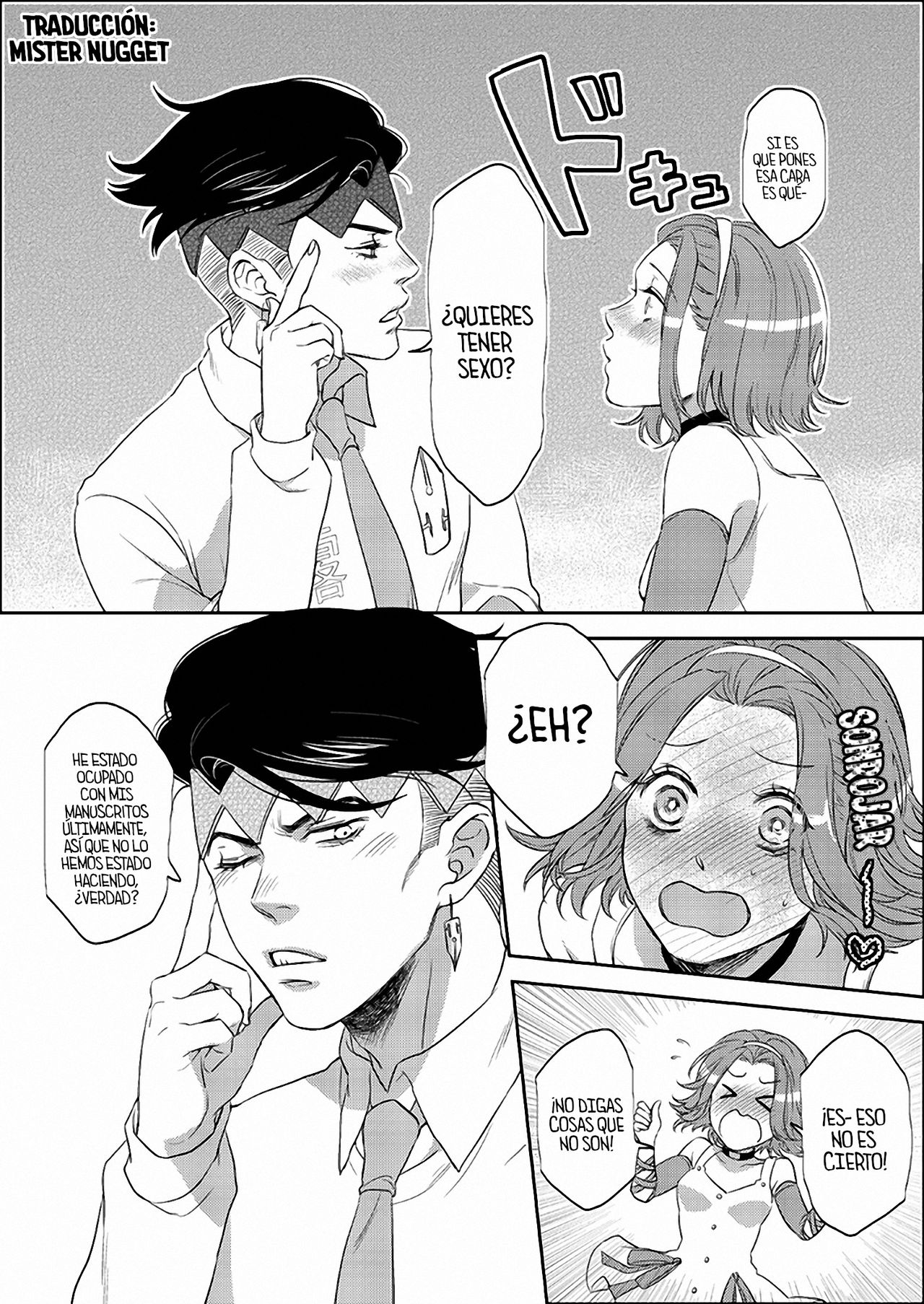 [Leisure*Cafe (Rin*)] Sweet Chocolate (Jojo's Bizarre Adventure) [Spanish] [Mister Nugget] [Decensored] image number 14