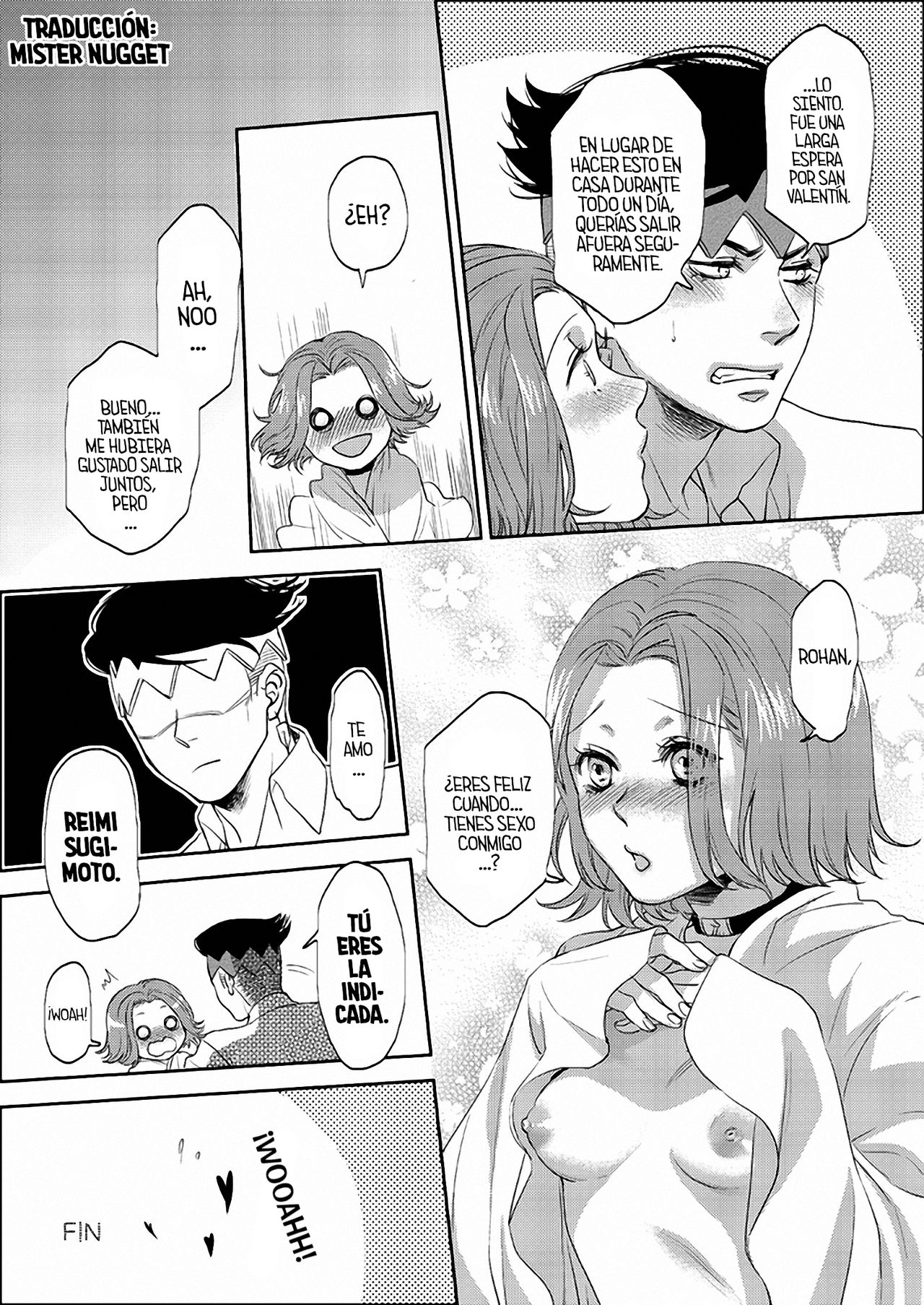 [Leisure*Cafe (Rin*)] Sweet Chocolate (Jojo's Bizarre Adventure) [Spanish] [Mister Nugget] [Decensored] image number 33