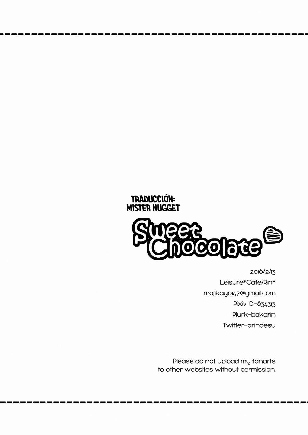 [Leisure*Cafe (Rin*)] Sweet Chocolate (Jojo's Bizarre Adventure) [Spanish] [Mister Nugget] [Decensored] image number 34