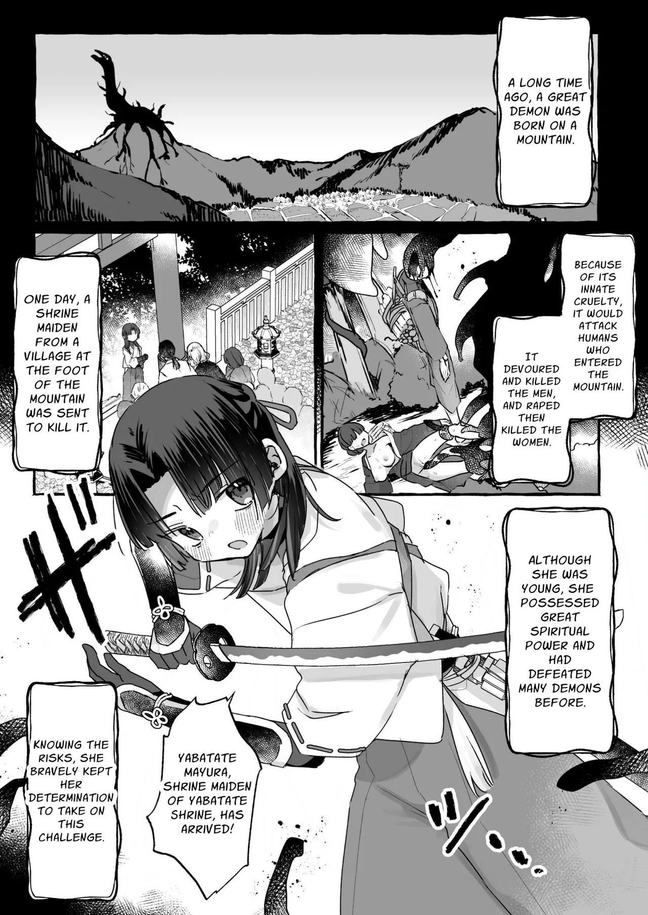 [English Version] What!? Is there a happy ending we can reach from here!? The story of the demon-slaying shrine maiden we trusted and sent out изображение № 4