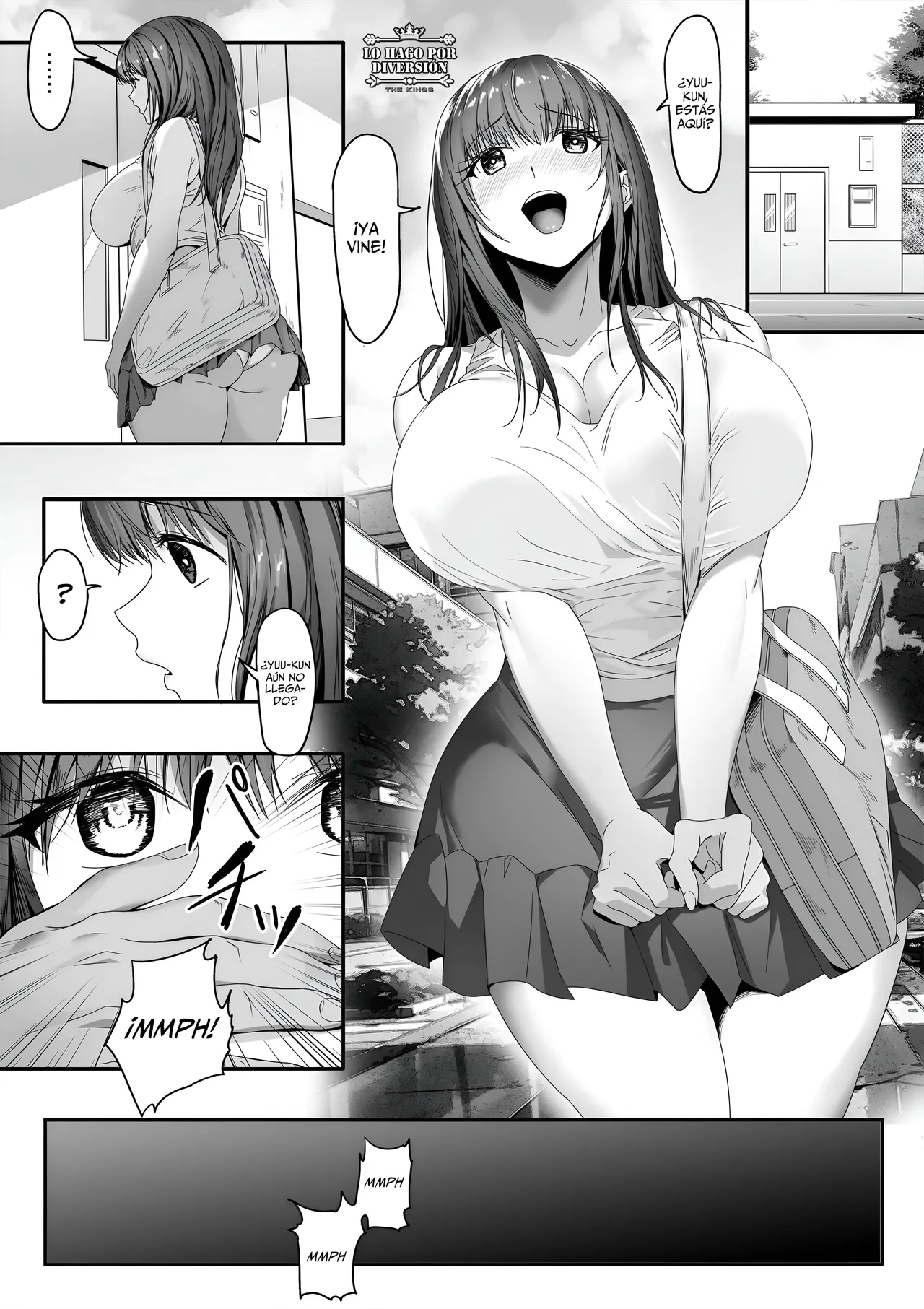 [Gomu Gomu] Senpai ga Ore no Kanojo o Kanpeki ni Shitateageru!? | ¿¡Senpai Está Convirtiendo A Mi Novia En Su Mujer Ideal!? [Spanish] [WolfgangScan] изображение № 23