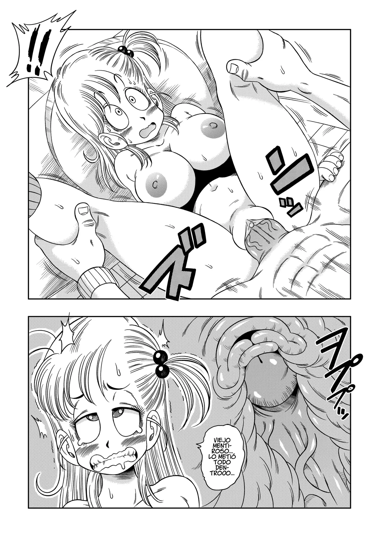 [Yamamoto] Kame Toilet｜Sexo en el Inodoro de Kame House (Dragon Ball) [Spanish] [Sin Censura] [Armagedón_Z] Bildnummer 19