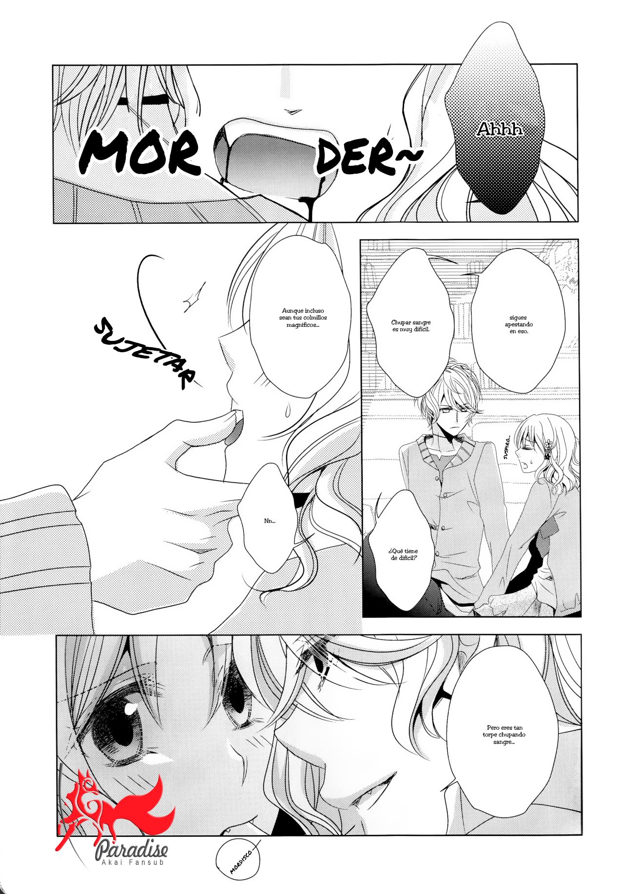 (C86) [GH (Kiri)] How to Blood | Cómo sangrar (DIABOLIK LOVERS) [Spanish] [Paradise Akai Fansub] 画像番号 4