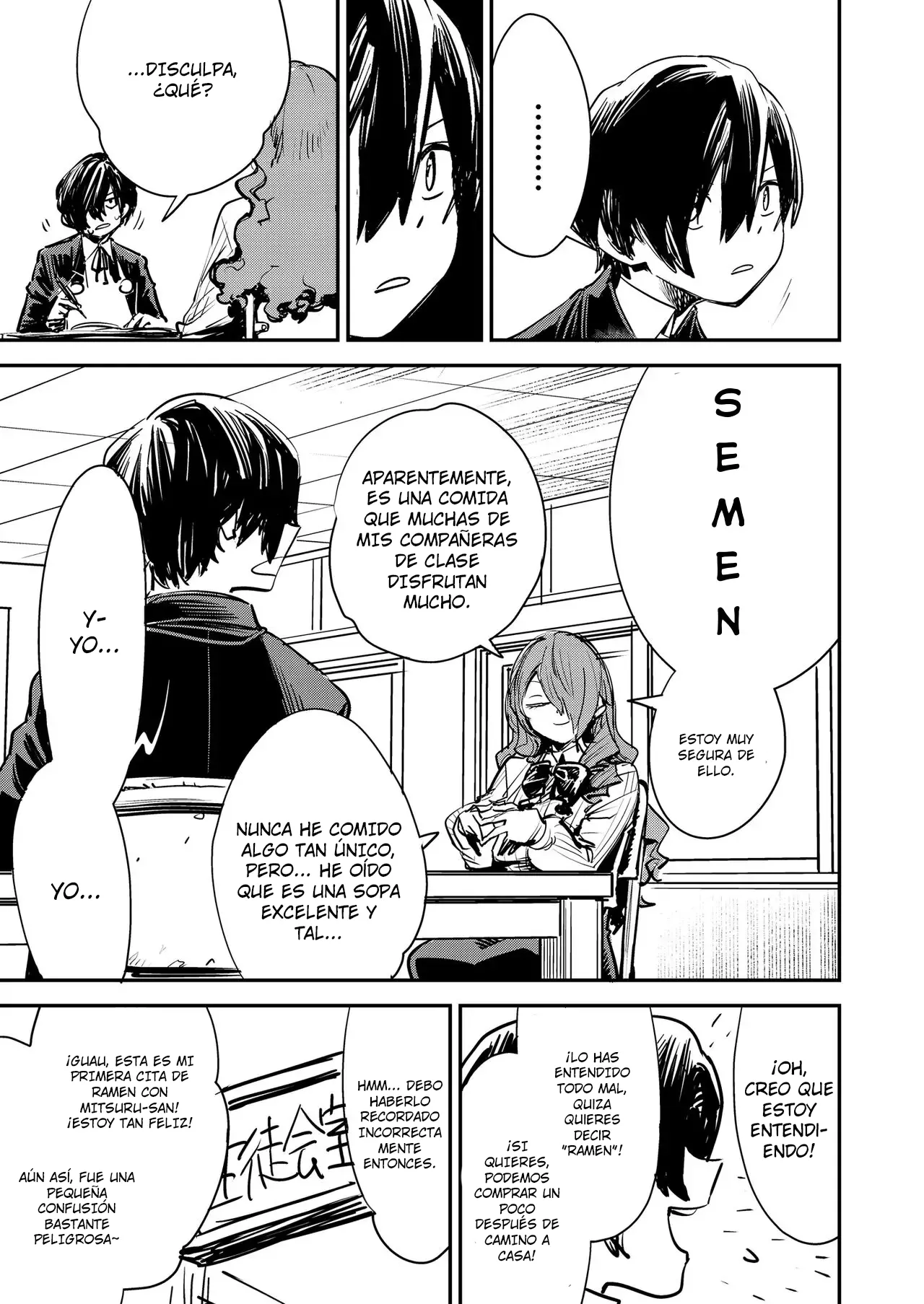 [Haraise Kaiwai (Yucchris)] Otanoshimi Semen Date｜Una cita divertida con semen (Persona 3) {Spanish} {EbisuTraslade - Winder} {Digital} 图片编号 4