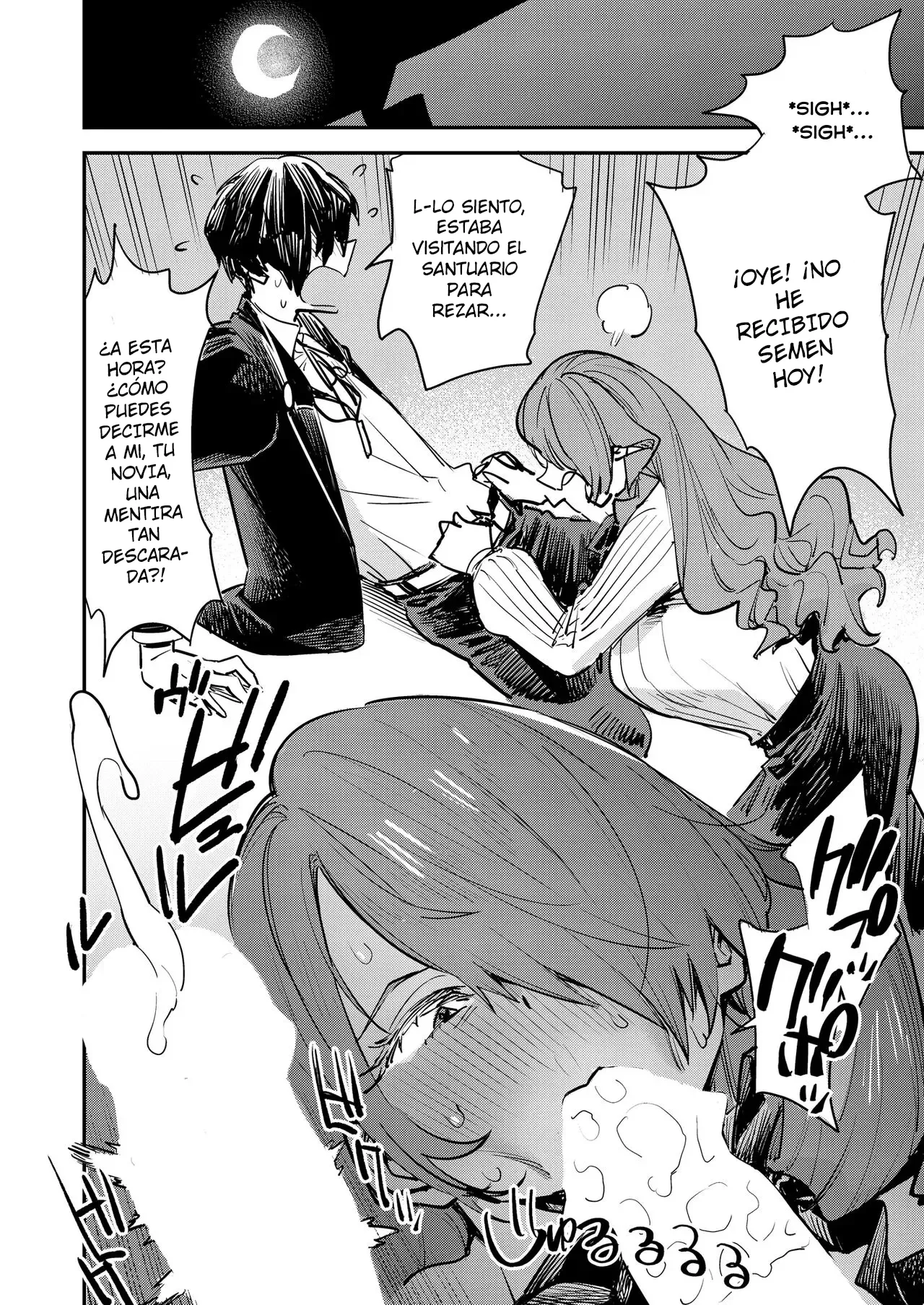 [Haraise Kaiwai (Yucchris)] Otanoshimi Semen Date｜Una cita divertida con semen (Persona 3) {Spanish} {EbisuTraslade - Winder} {Digital} 图片编号 21