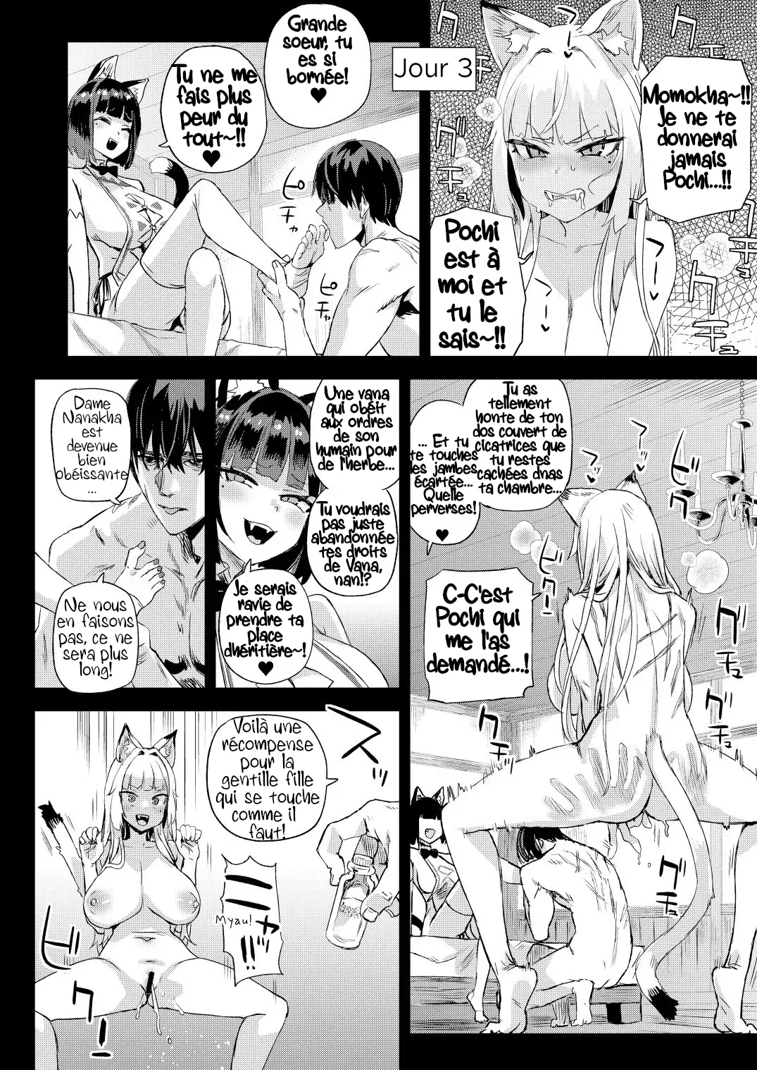 (ASANAGI) Nekozoku Musume wa Ningen o Kau. - CAT GIRLS KEEP A HUMAN [FRENCH] 图片编号 29