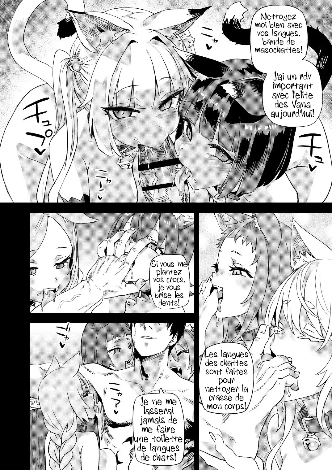 (ASANAGI) Nekozoku Musume wa Ningen o Kau. - CAT GIRLS KEEP A HUMAN [FRENCH] 图片编号 43