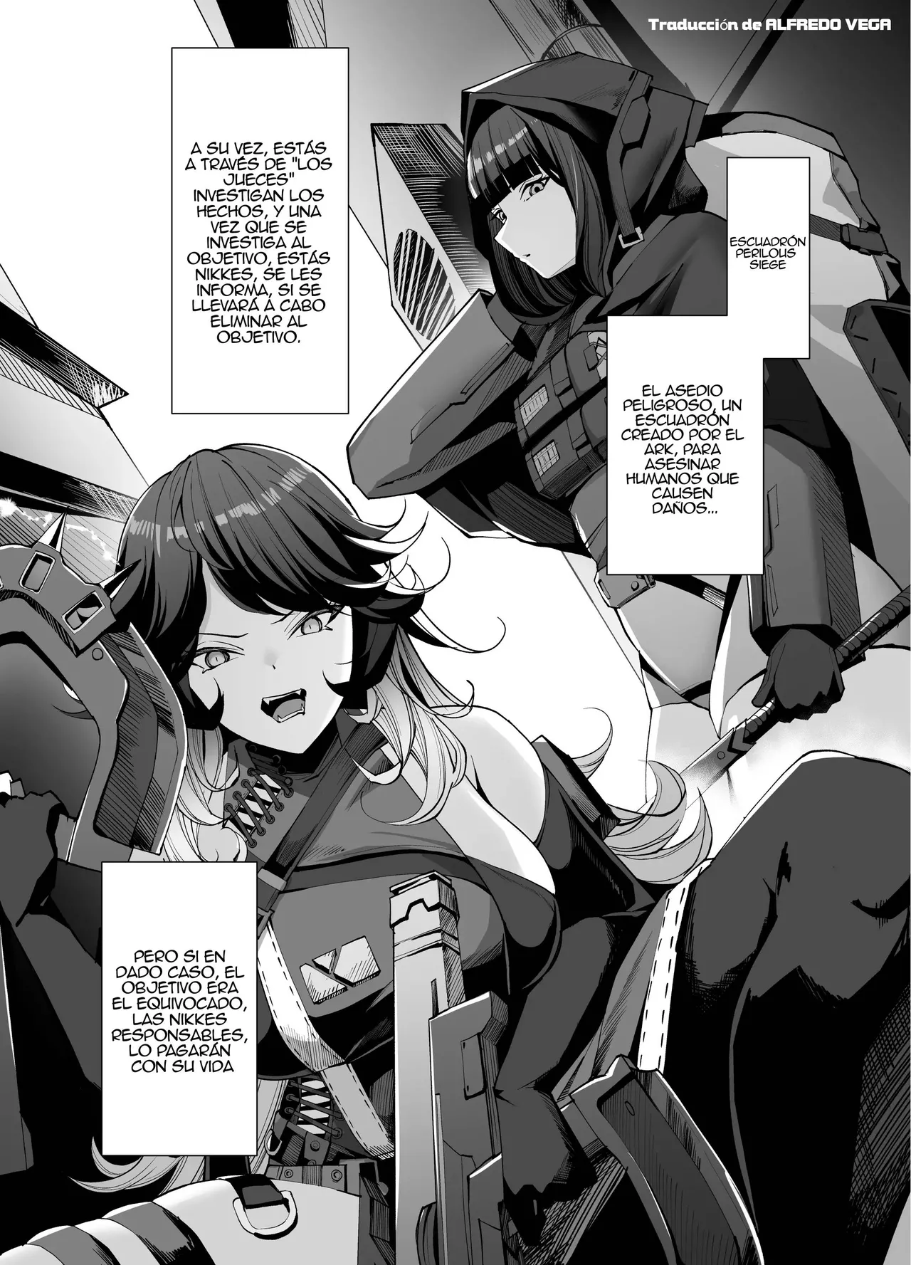 [Merenge Tenmondai (Kugurofu)] La D Significa Degeneración (Goddess of Victory: Nikke) [Spanish] [Alfredo Vega] Bildnummer 2