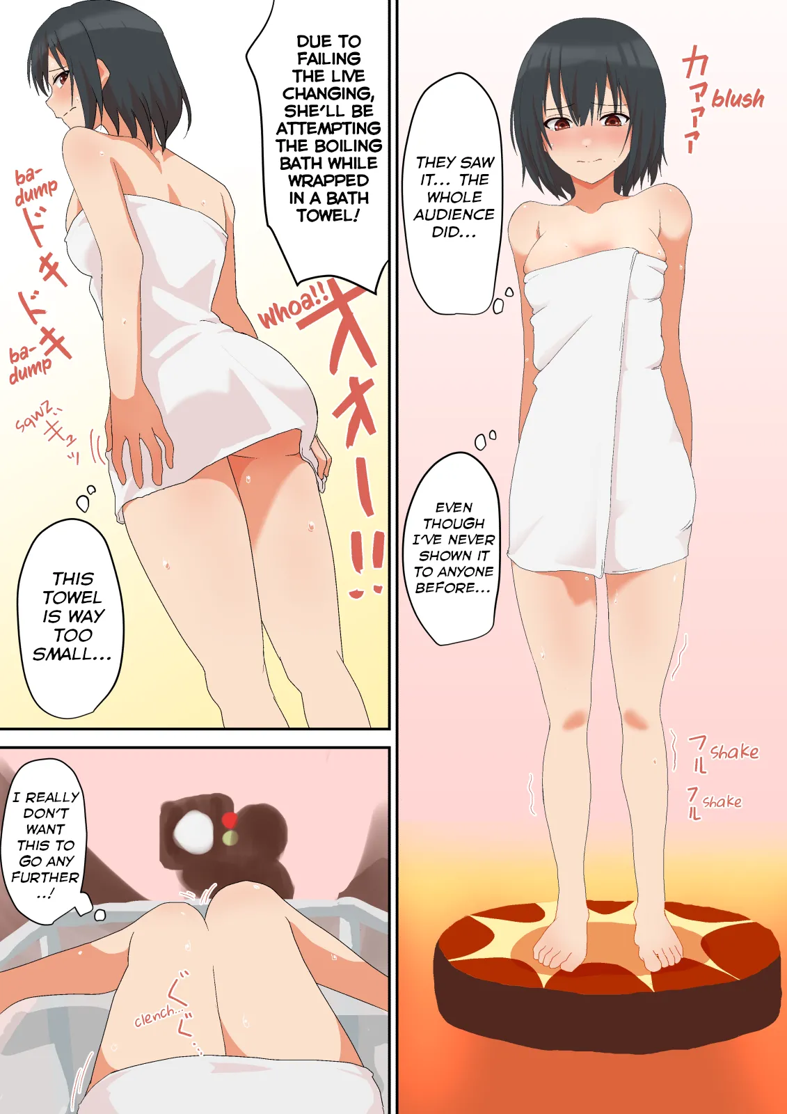 [Sarura] Uchiki Idol Nettou Commercial | Shy Idol Boiling Bath Challenge [English] [Cunny Garden] 图片编号 6
