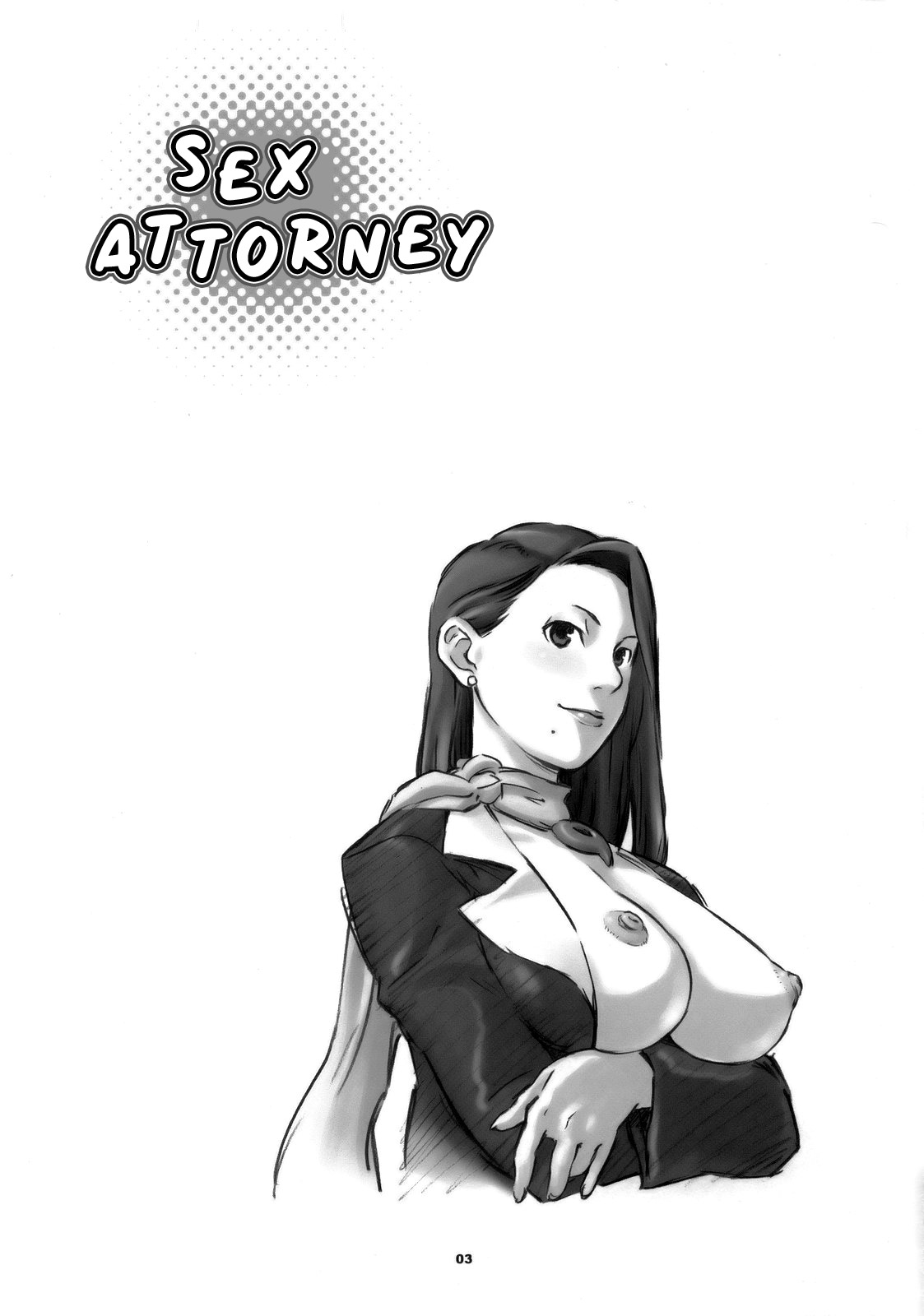 (SC32) [Wagamama Dou (Syowmaru, NIO)] Gyakuten Shaiban | SEX ATTORNEY (Ace Attorney) [French] [Decensored] 이미지 번호 3