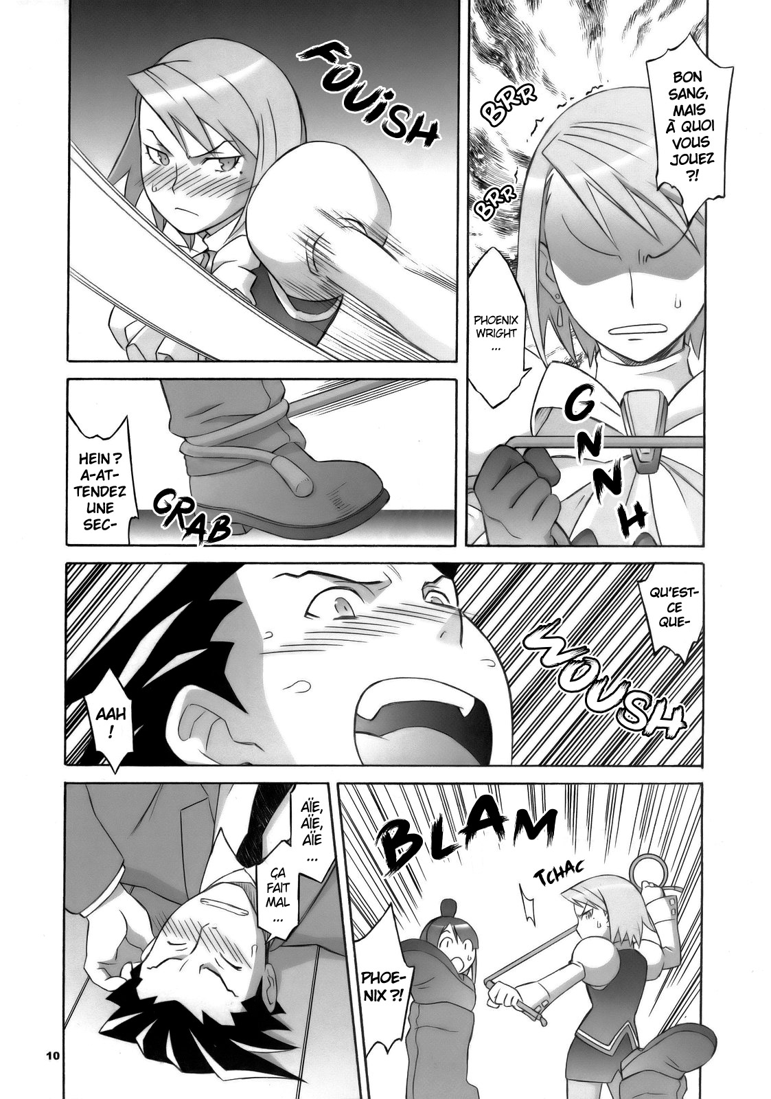 (SC32) [Wagamama Dou (Syowmaru, NIO)] Gyakuten Shaiban | SEX ATTORNEY (Ace Attorney) [French] [Decensored] 이미지 번호 10