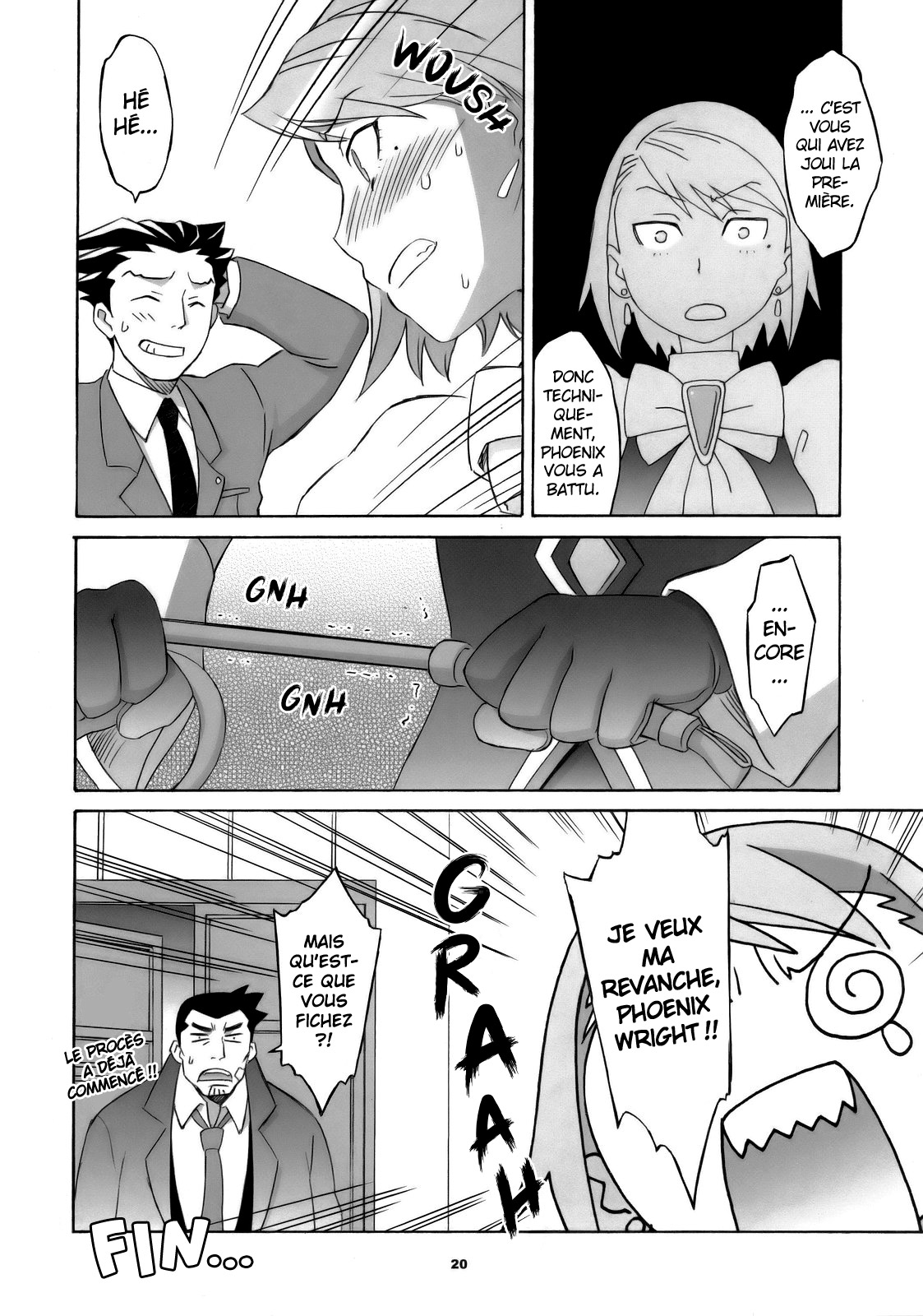 (SC32) [Wagamama Dou (Syowmaru, NIO)] Gyakuten Shaiban | SEX ATTORNEY (Ace Attorney) [French] [Decensored] 이미지 번호 20