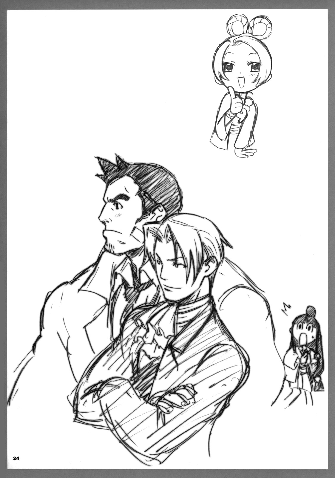 (SC32) [Wagamama Dou (Syowmaru, NIO)] Gyakuten Shaiban | SEX ATTORNEY (Ace Attorney) [French] [Decensored] 이미지 번호 24