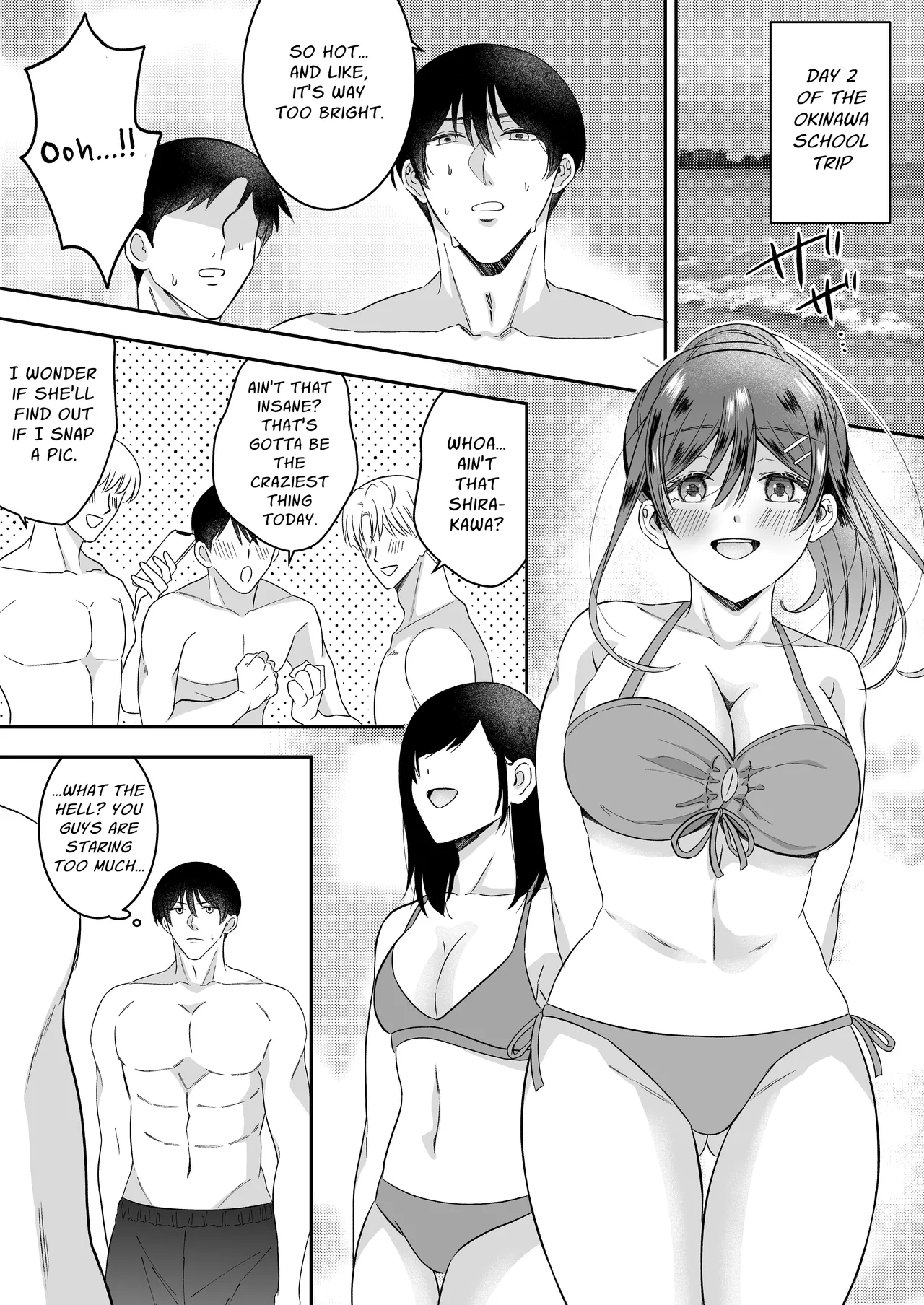[P&I (Momoka Neko)] Shuugaku Ryokou no Yoru Class no Idol Yowasete Oppai wo Nama Okazu ni Shiteyatta w | On the night of an excursion, we got the class idol drunk and jacked off to her nude titties lol [English] [Cunny Garden] 图片编号 9