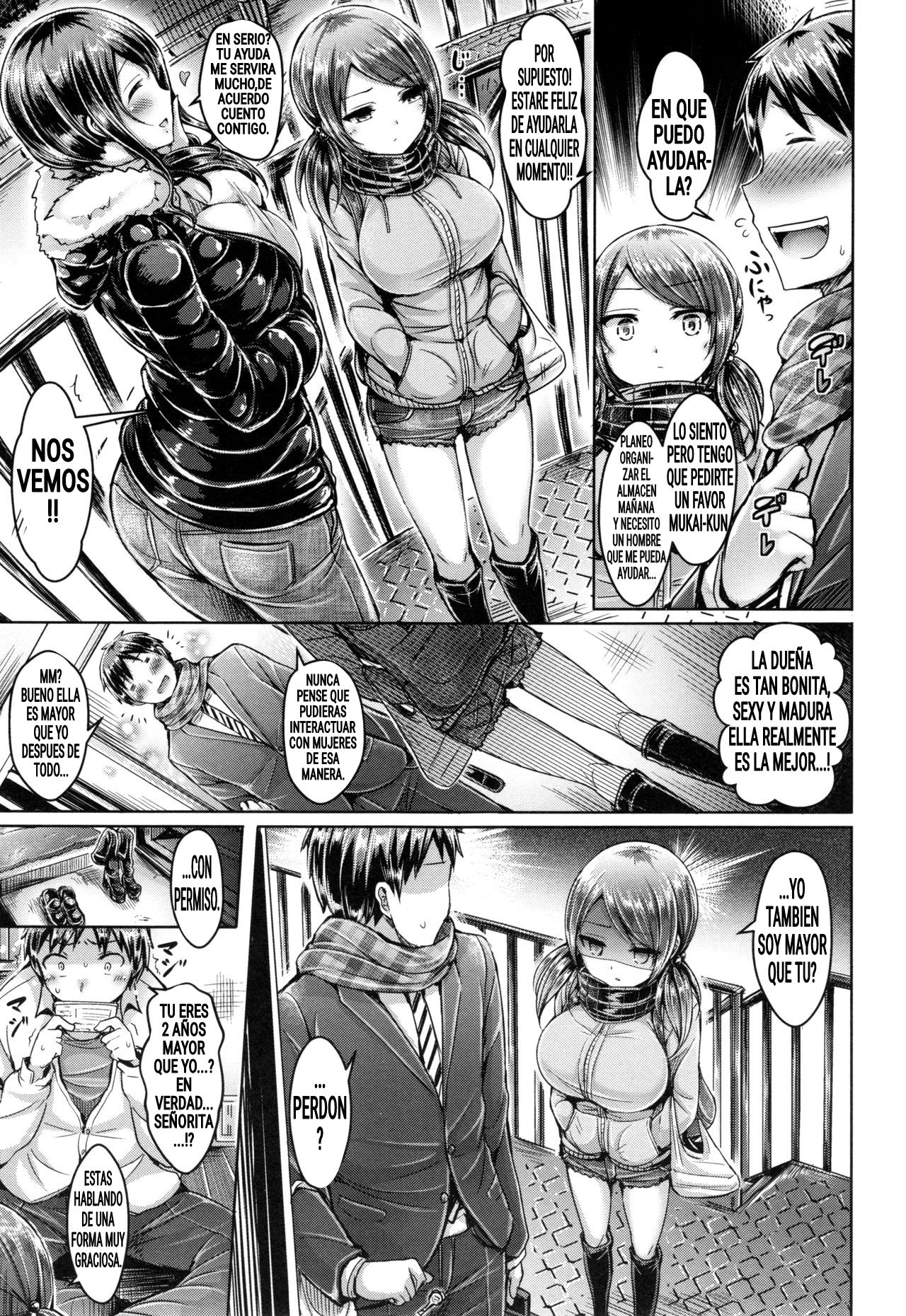 [Okumoto Yuuta] I Your Neighbor's Not Small (Tu Vecina No Es Pequeña) [Spanish] imagen número 4