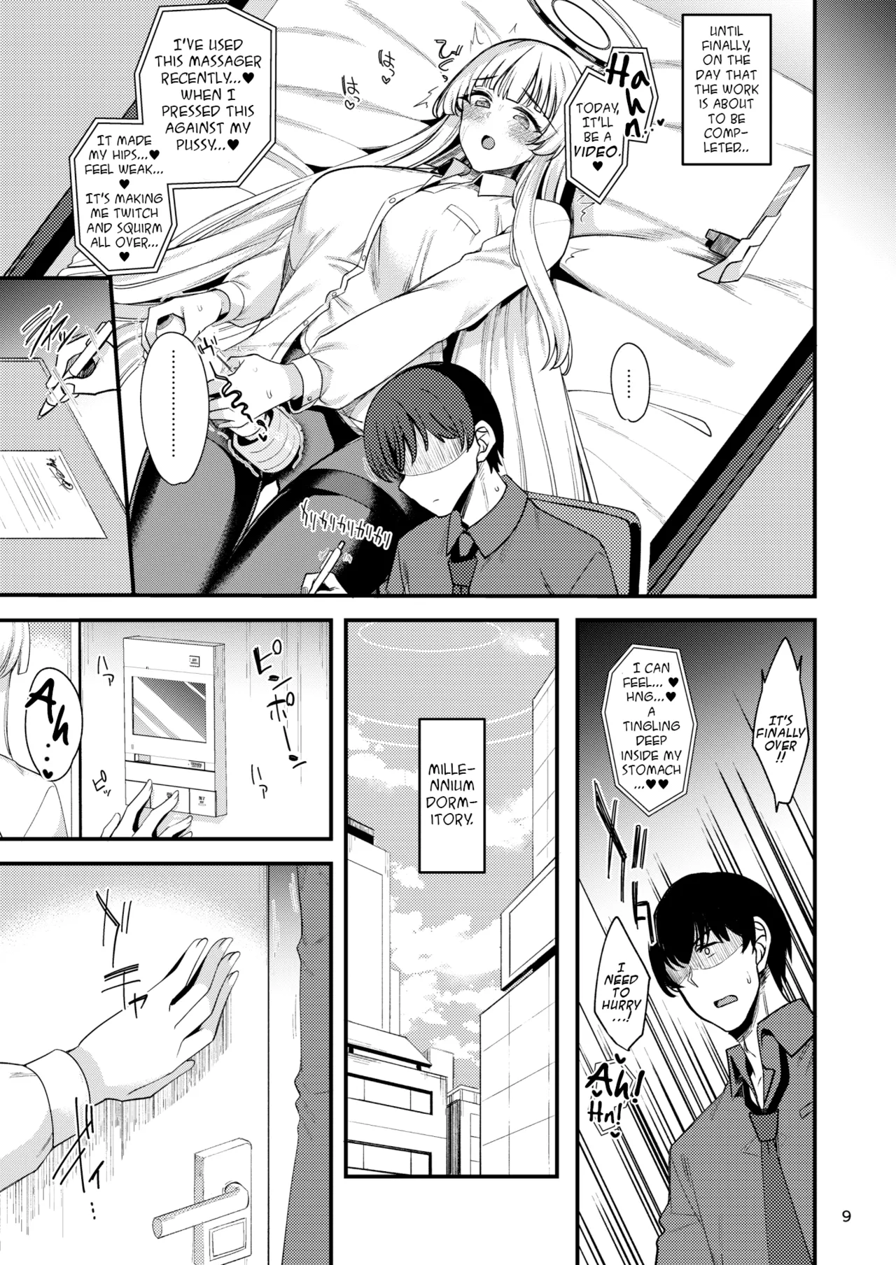 [Ryuukakusan Nodoame (Gokubuto Mayuge)] Sensei, Ippai Kiroku shite Kudasai ne | Sensei, Let's make a lot of records, okay? (Blue Archive) [Digital] [English] [DeppoTL] 图片编号 8