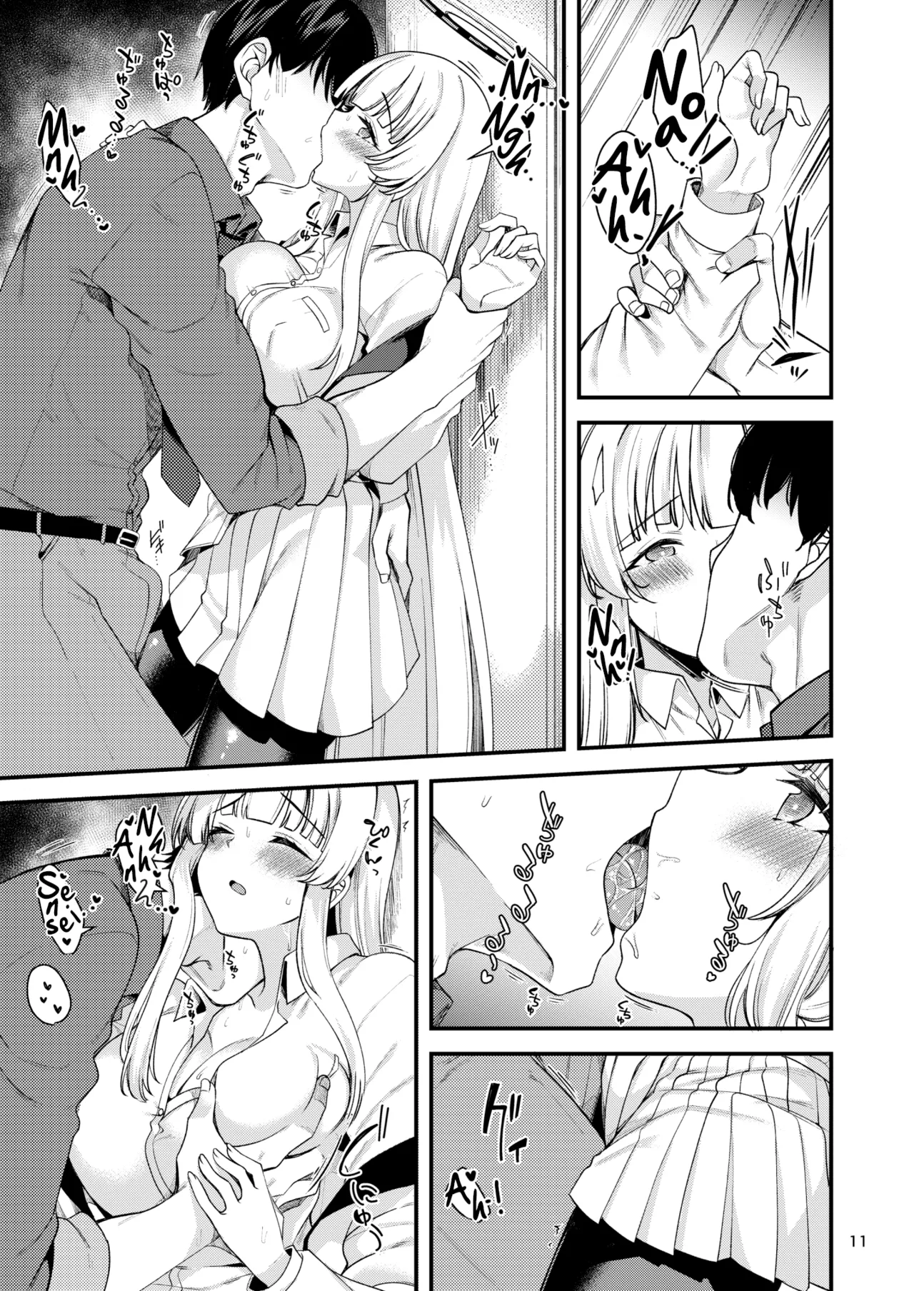 [Ryuukakusan Nodoame (Gokubuto Mayuge)] Sensei, Ippai Kiroku shite Kudasai ne | Sensei, Let's make a lot of records, okay? (Blue Archive) [Digital] [English] [DeppoTL] 图片编号 10