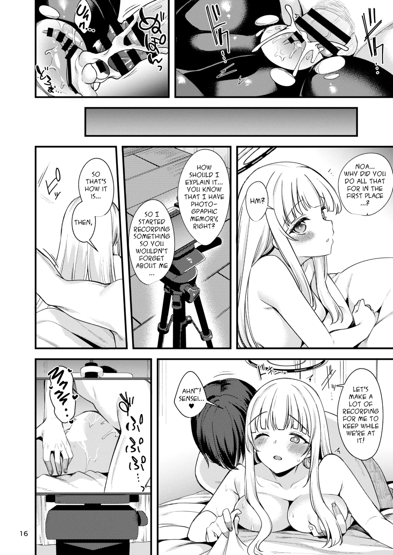 [Ryuukakusan Nodoame (Gokubuto Mayuge)] Sensei, Ippai Kiroku shite Kudasai ne | Sensei, Let's make a lot of records, okay? (Blue Archive) [Digital] [English] [DeppoTL] 图片编号 15