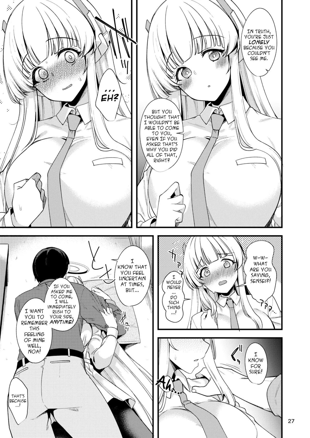 [Ryuukakusan Nodoame (Gokubuto Mayuge)] Sensei, Ippai Kiroku shite Kudasai ne | Sensei, Let's make a lot of records, okay? (Blue Archive) [Digital] [English] [DeppoTL] 图片编号 26