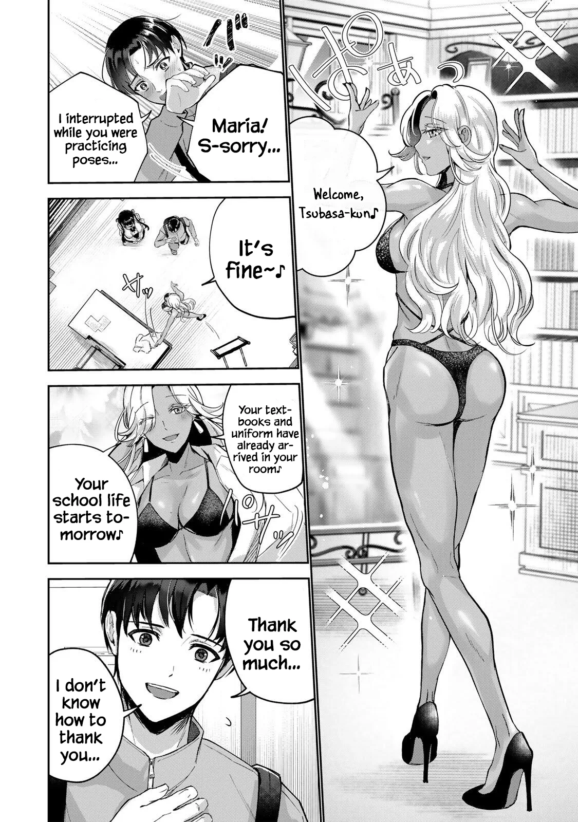 [EN]  Datenshi-chan wa Ganbarenai | The Fallen Angel Girls Can’t Give It Their All [Censored] 01 图片编号 14