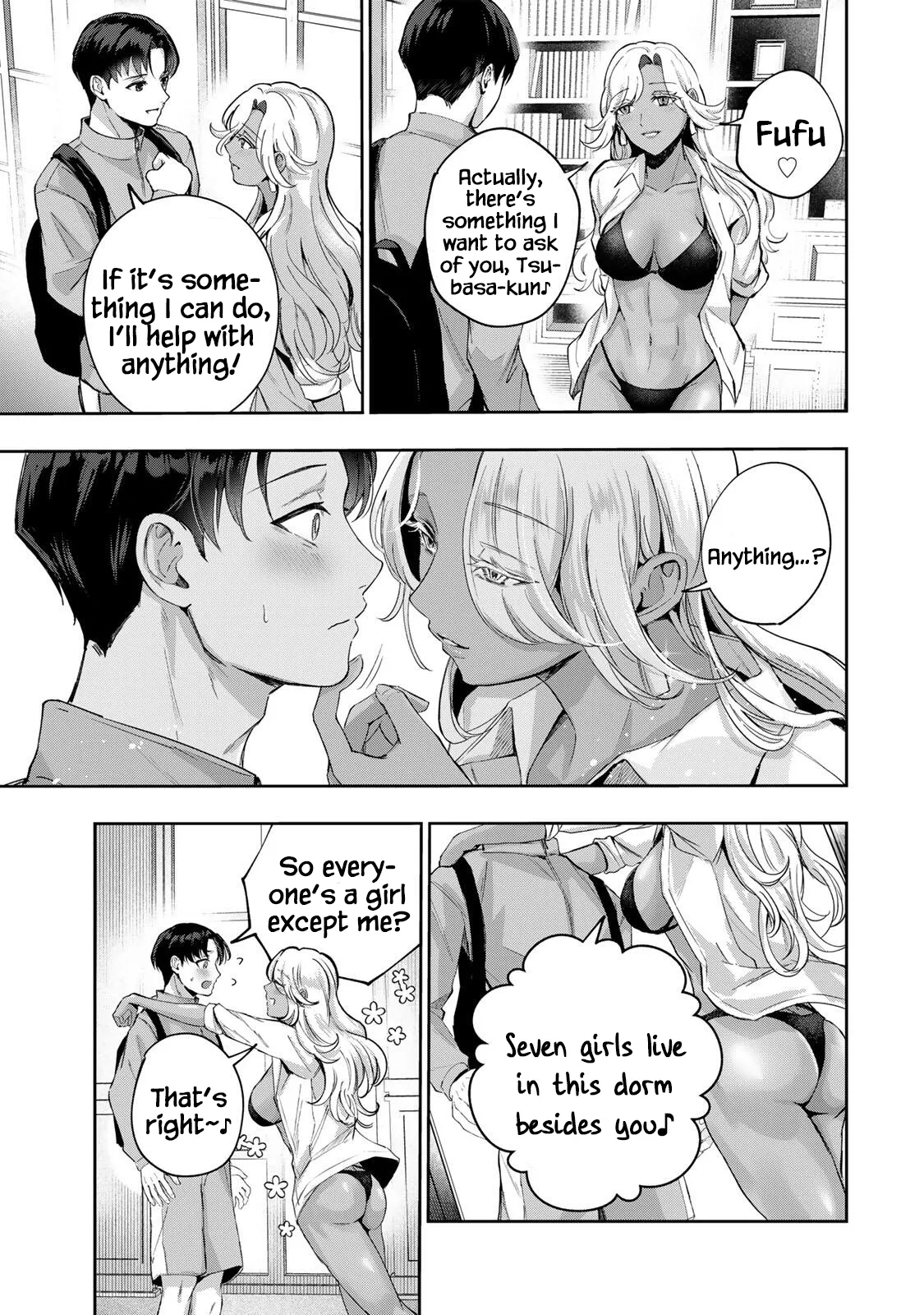 [EN]  Datenshi-chan wa Ganbarenai | The Fallen Angel Girls Can’t Give It Their All [Censored] 01 图片编号 15